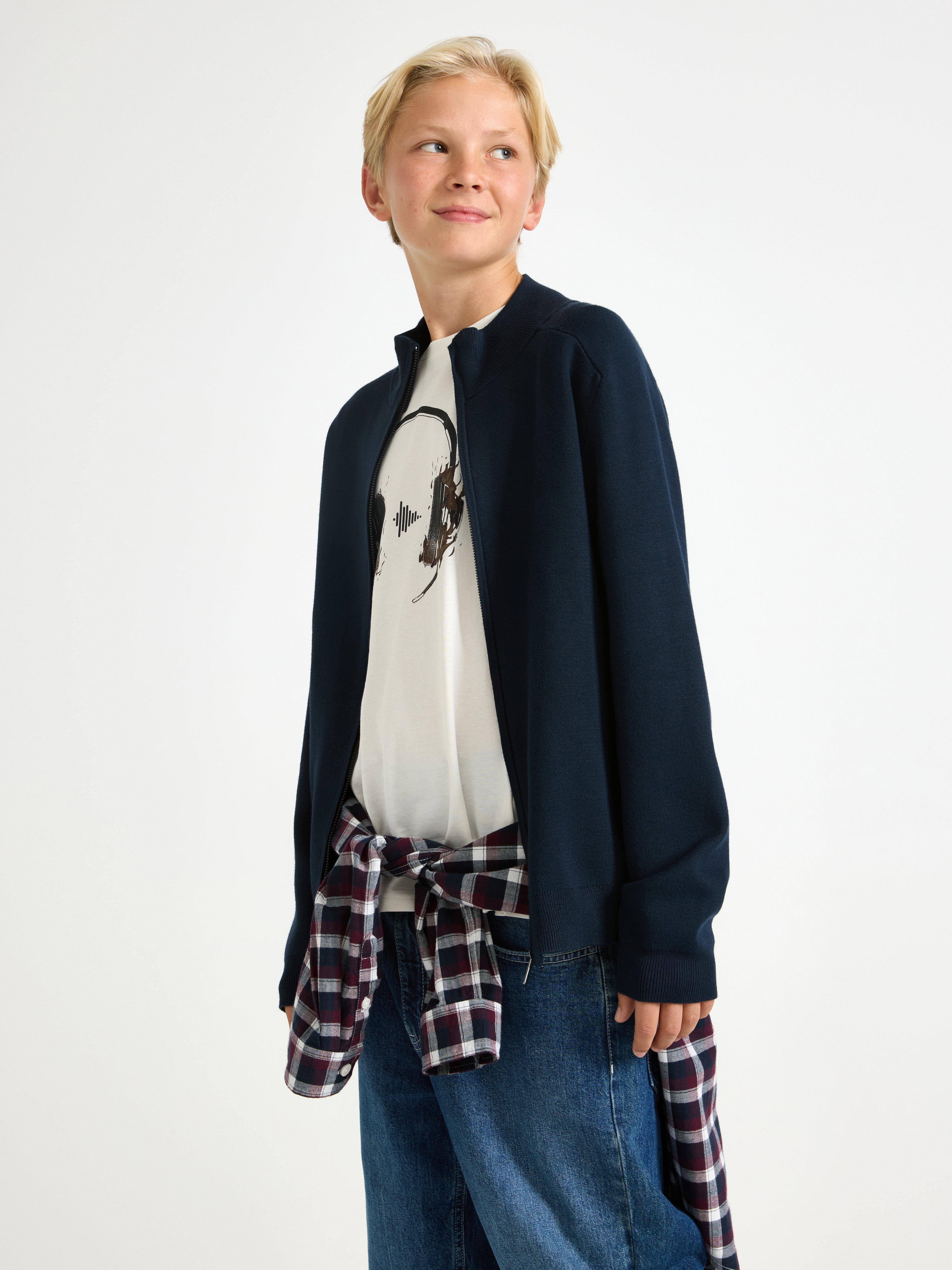 Cardigan - Kids Wear - Blue