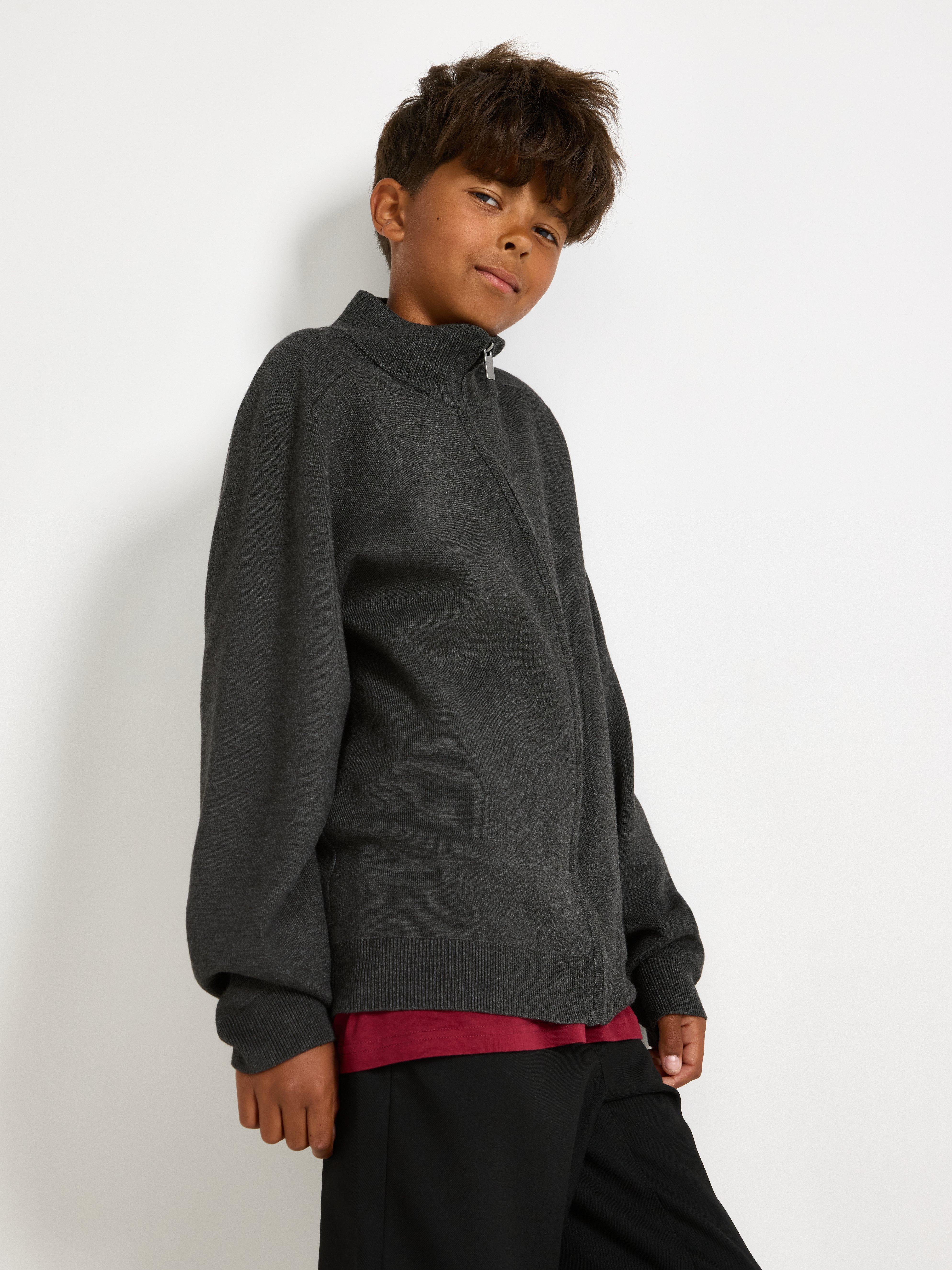 Neuletakki - Lapset - Harmaa