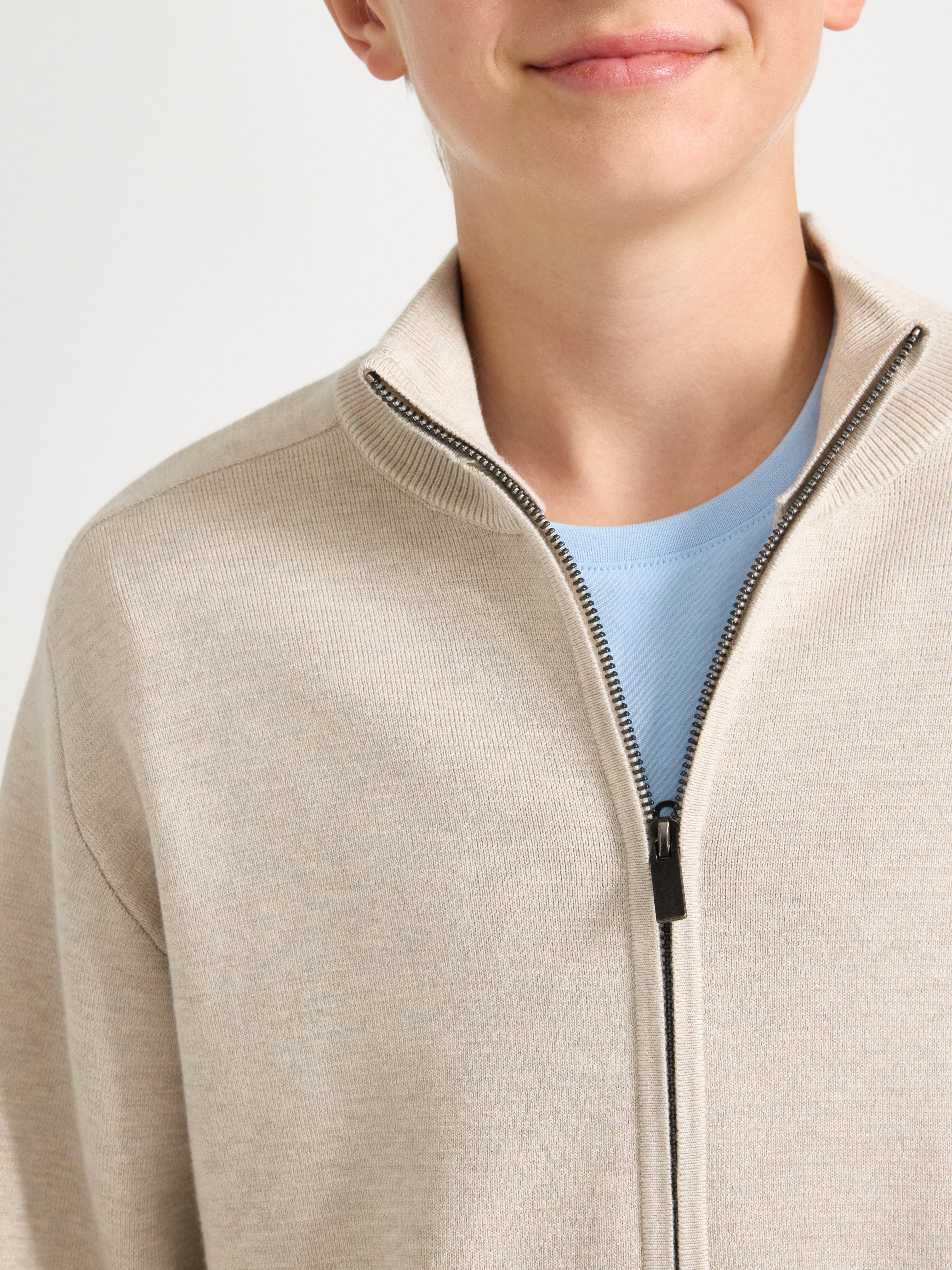 Cardigan - Kids Wear - Beige