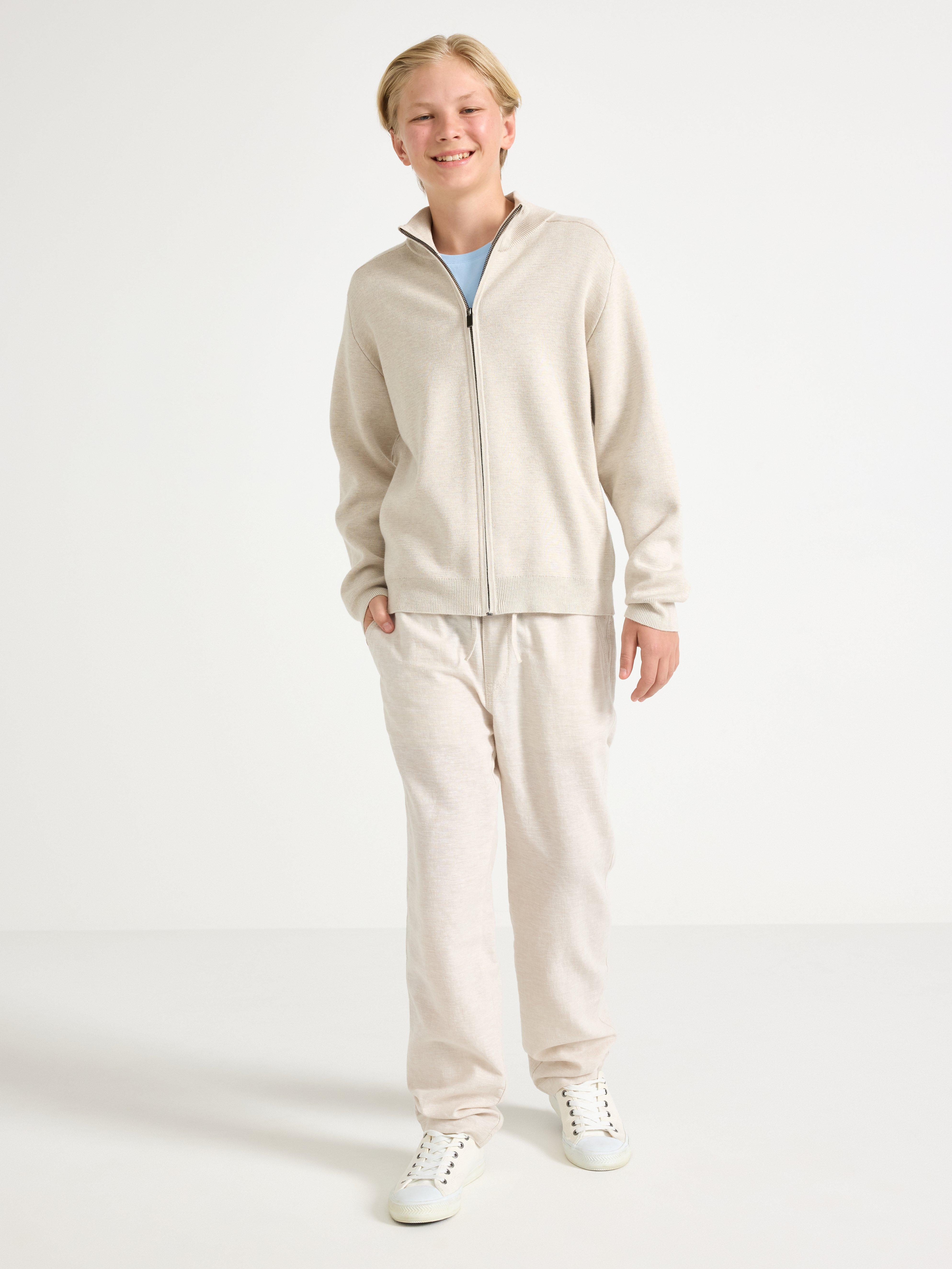 Cardigan - Kids Wear - Beige