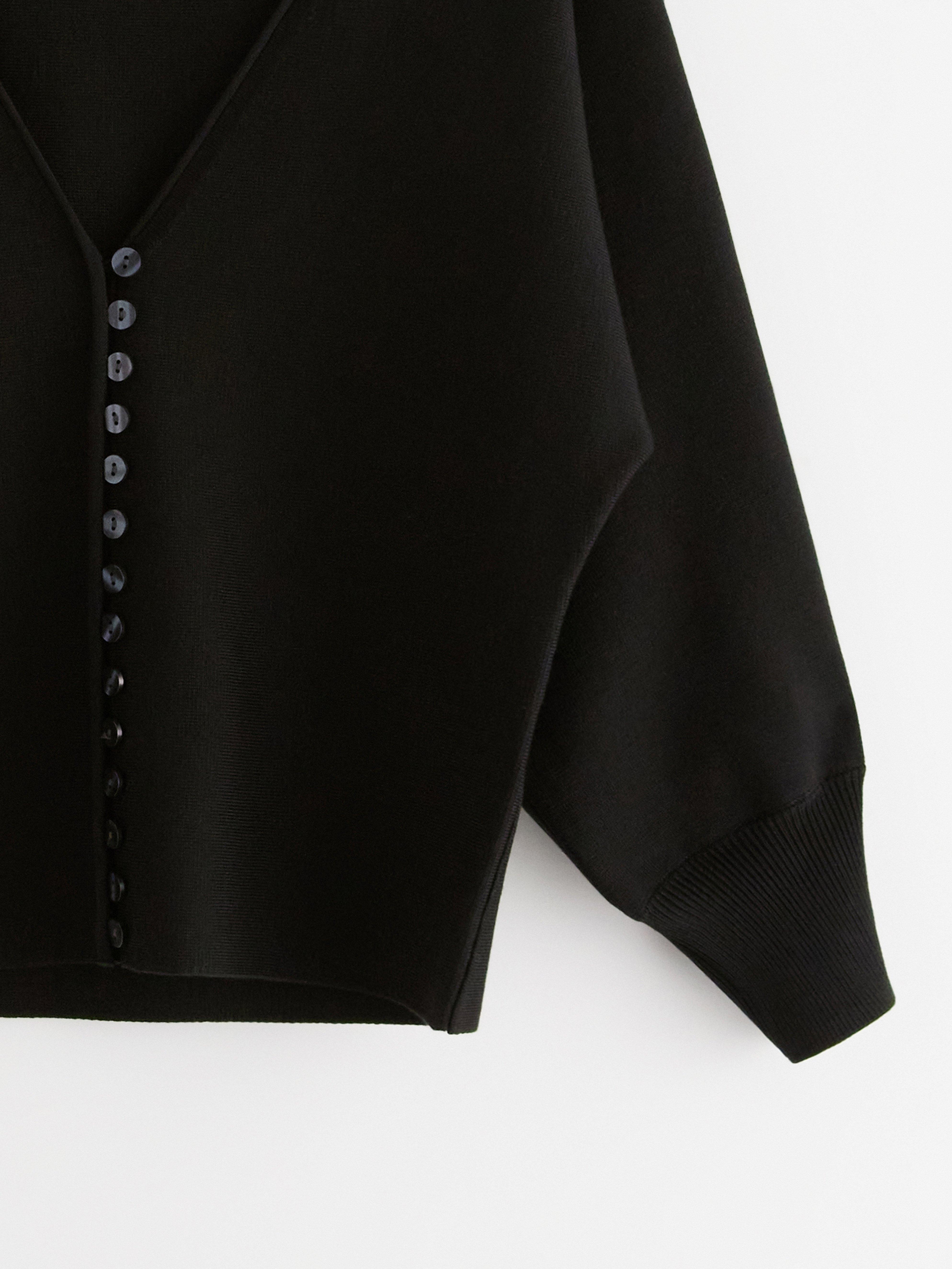 Cardigan - Womens Wear - Black