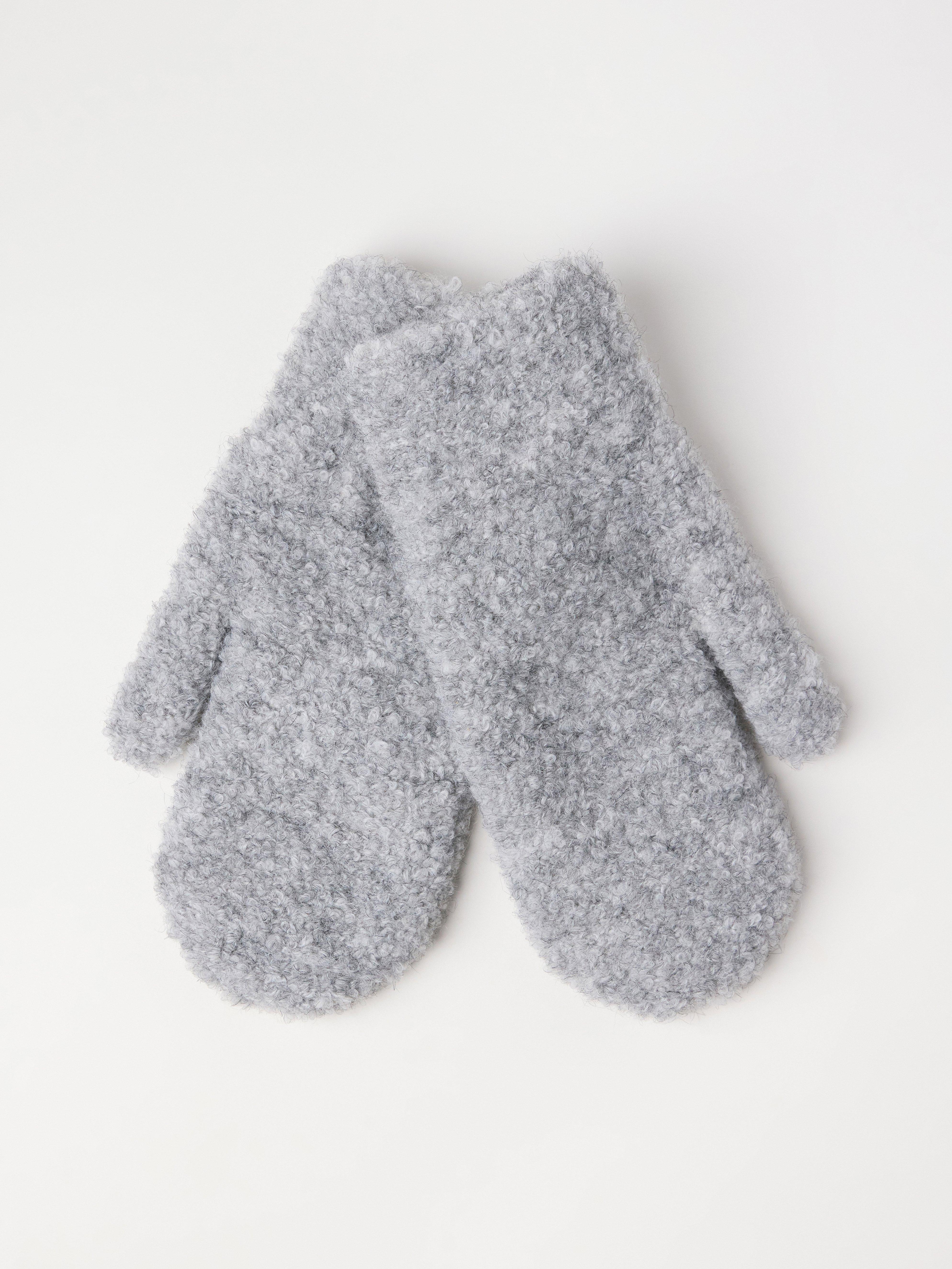 Mittens - Womens Wear - Grey