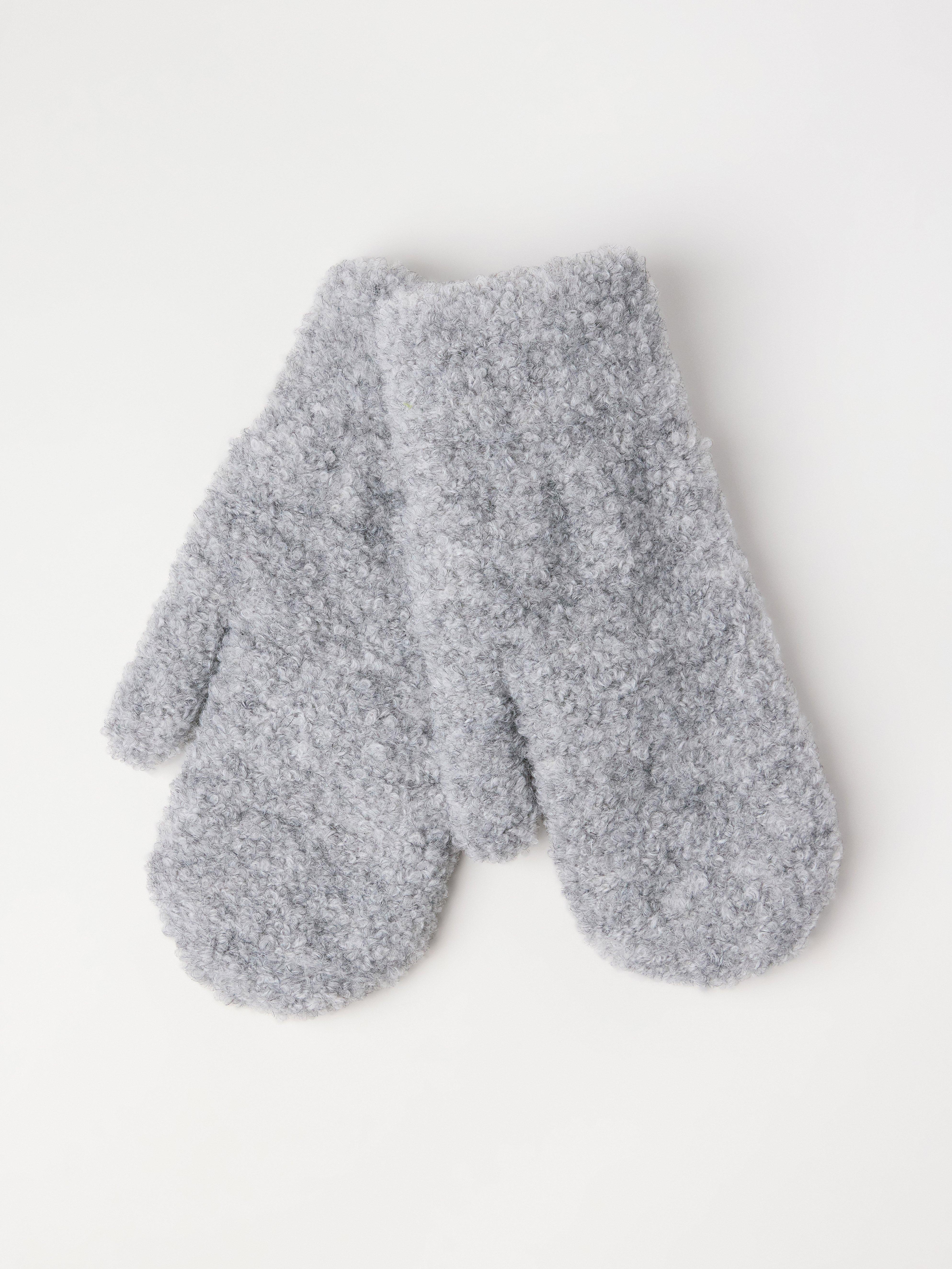 Mittens - Womens Wear - Grey