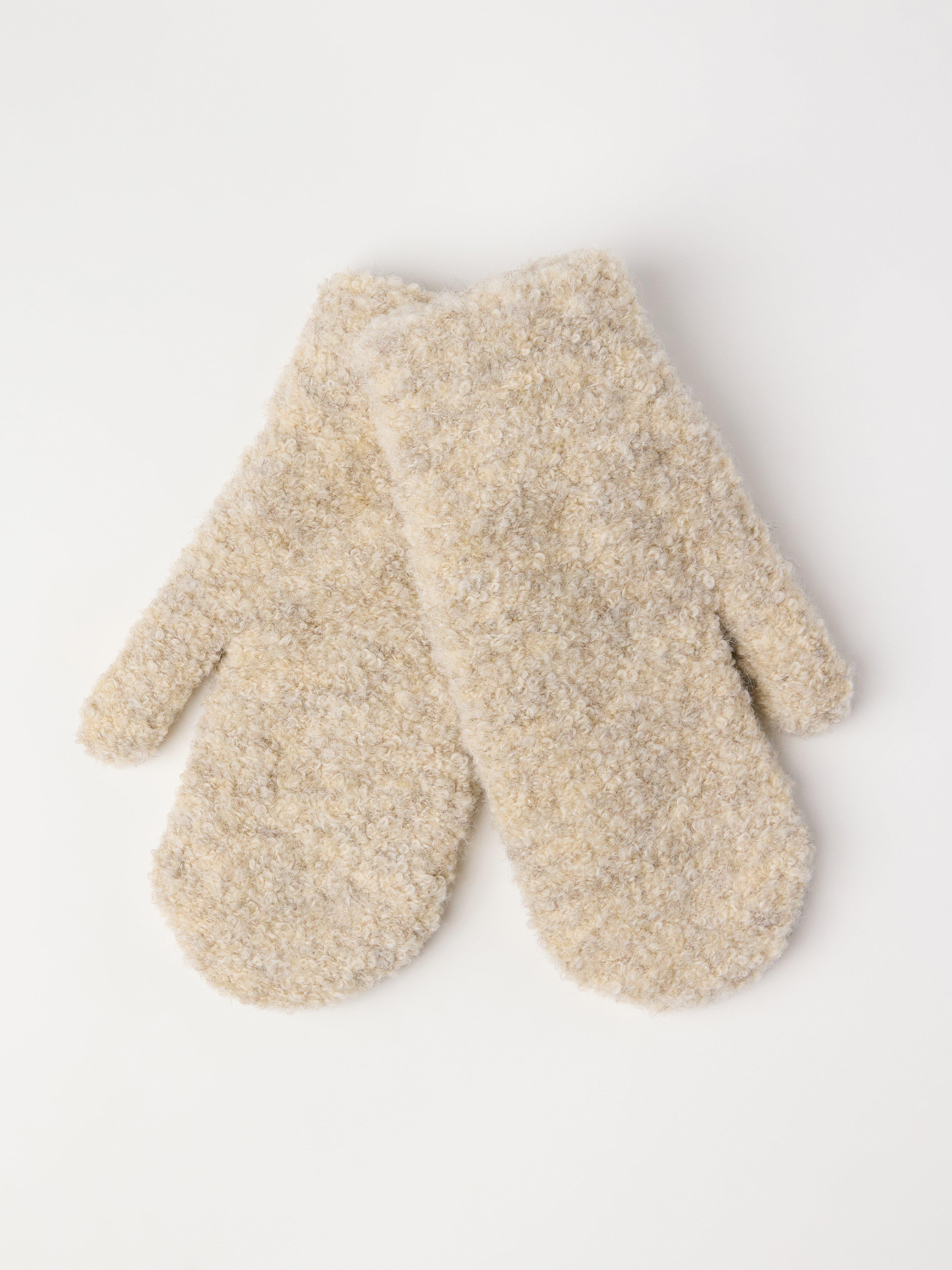 Mittens - Womens Wear - Beige