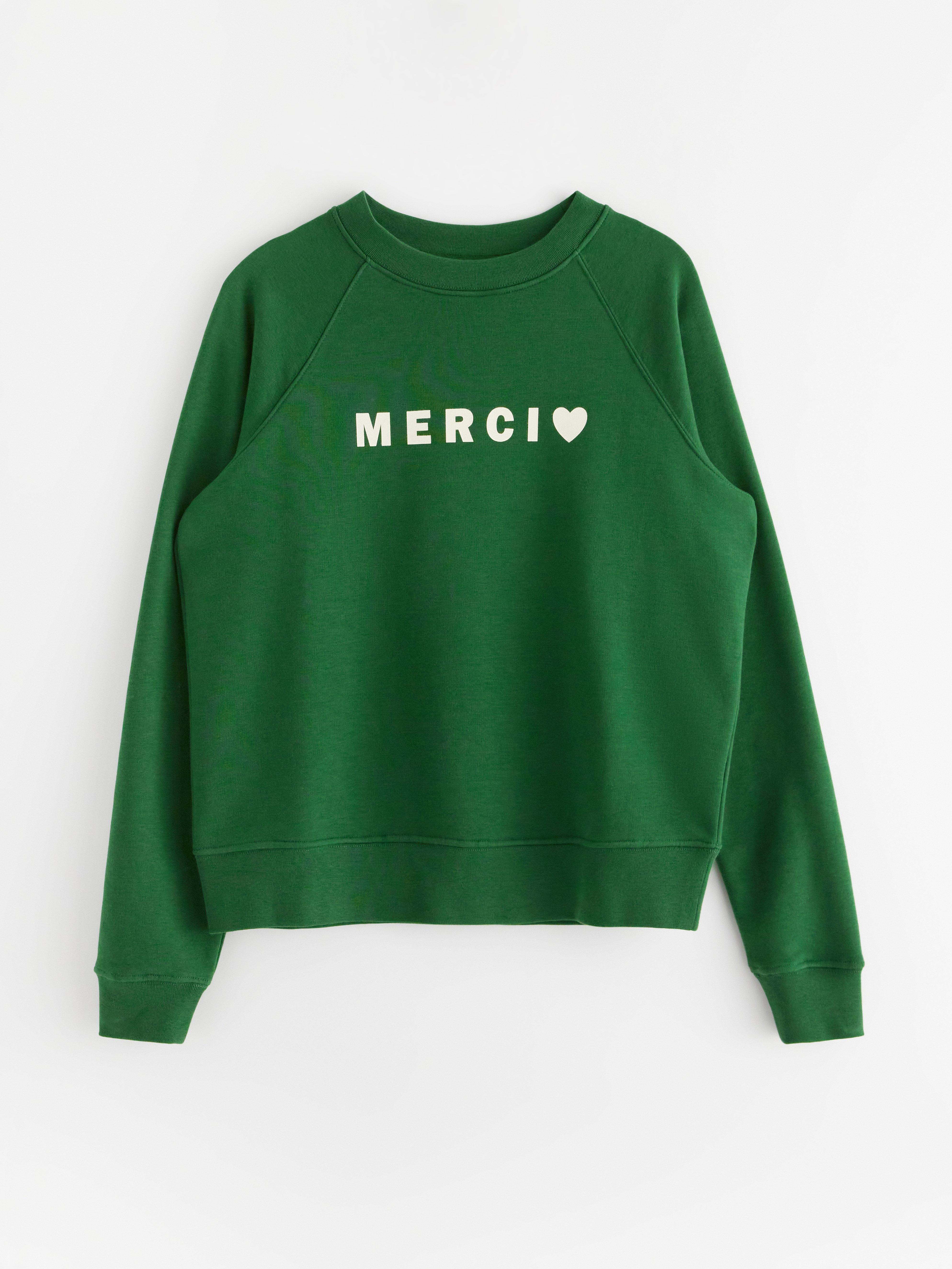 Sweatshirt - Womens Wear - Green