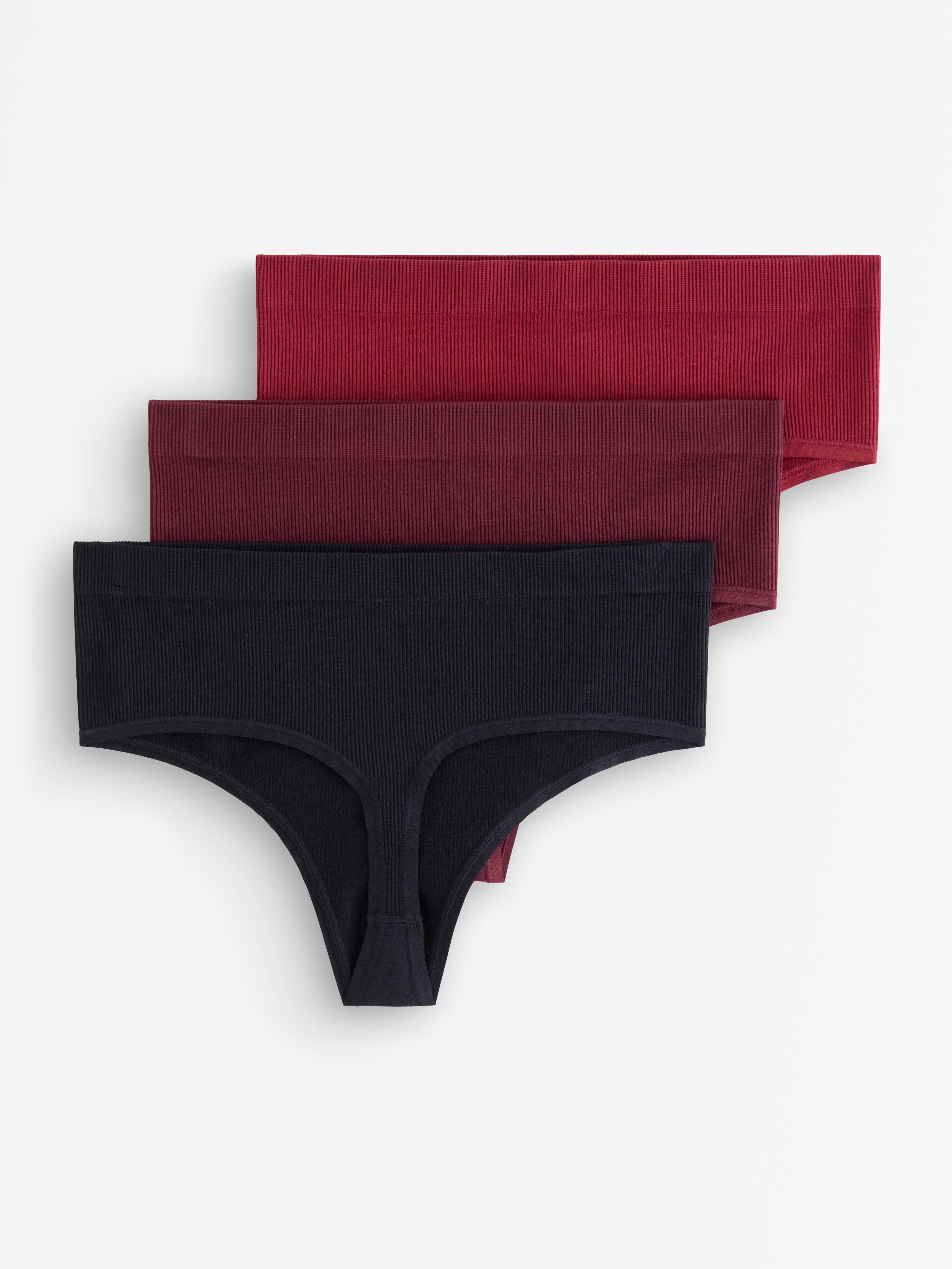 Tangá s vysokým pásom - Spodná bielizeň - Červená