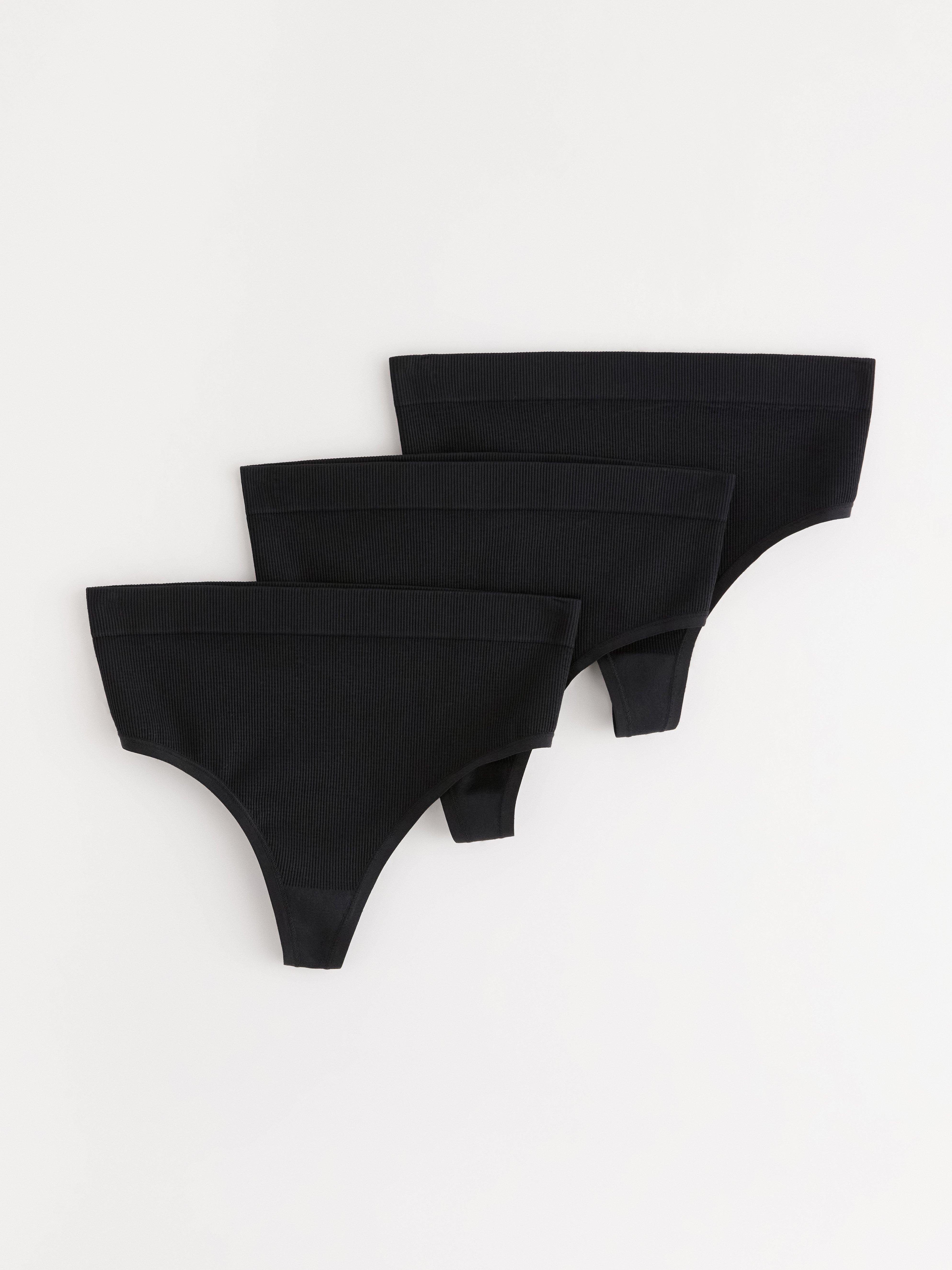 Thong High - Lingerie - Black