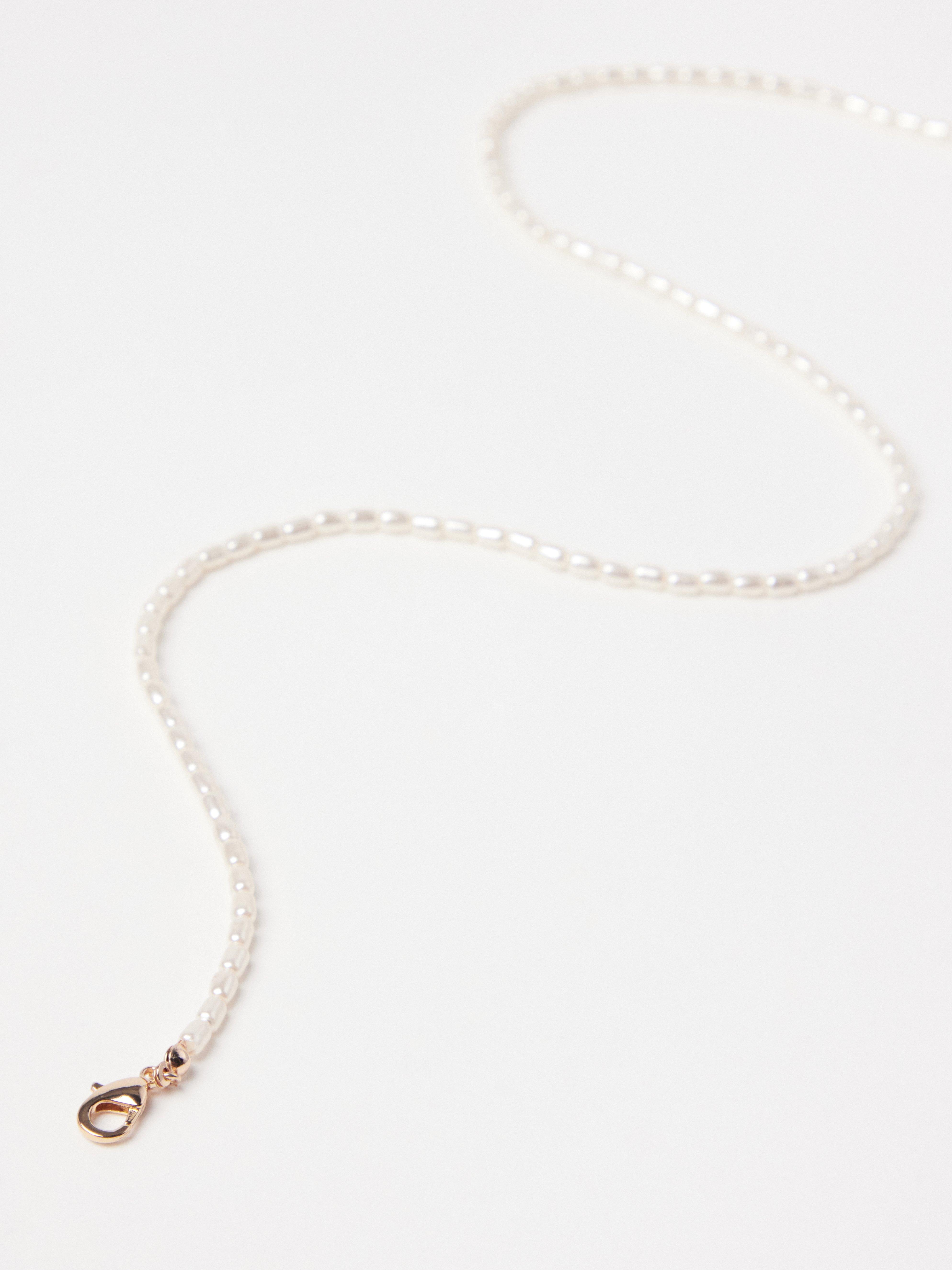 Necklace - Womens Wear - White