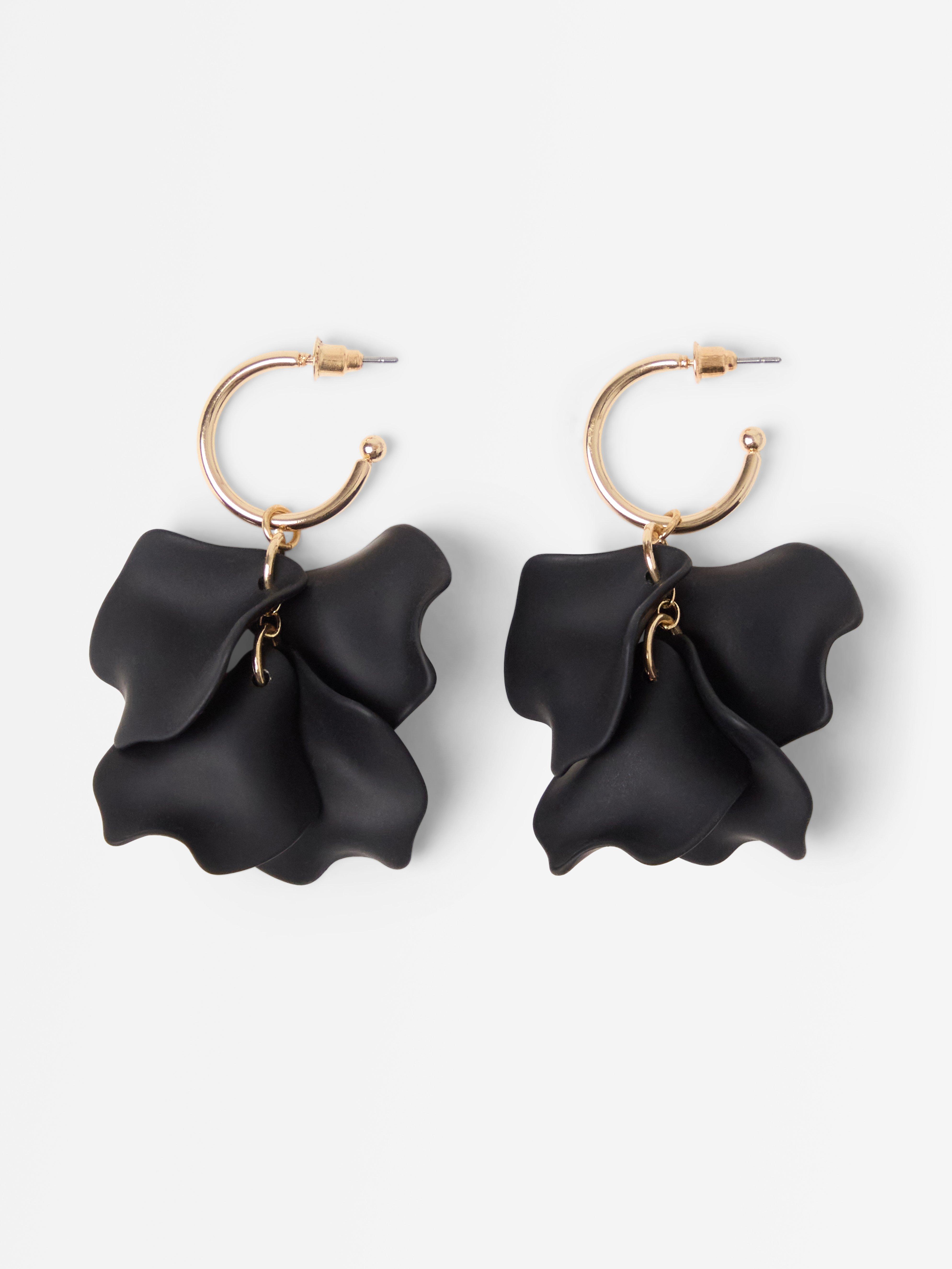Earrings - Womens Wear - Black