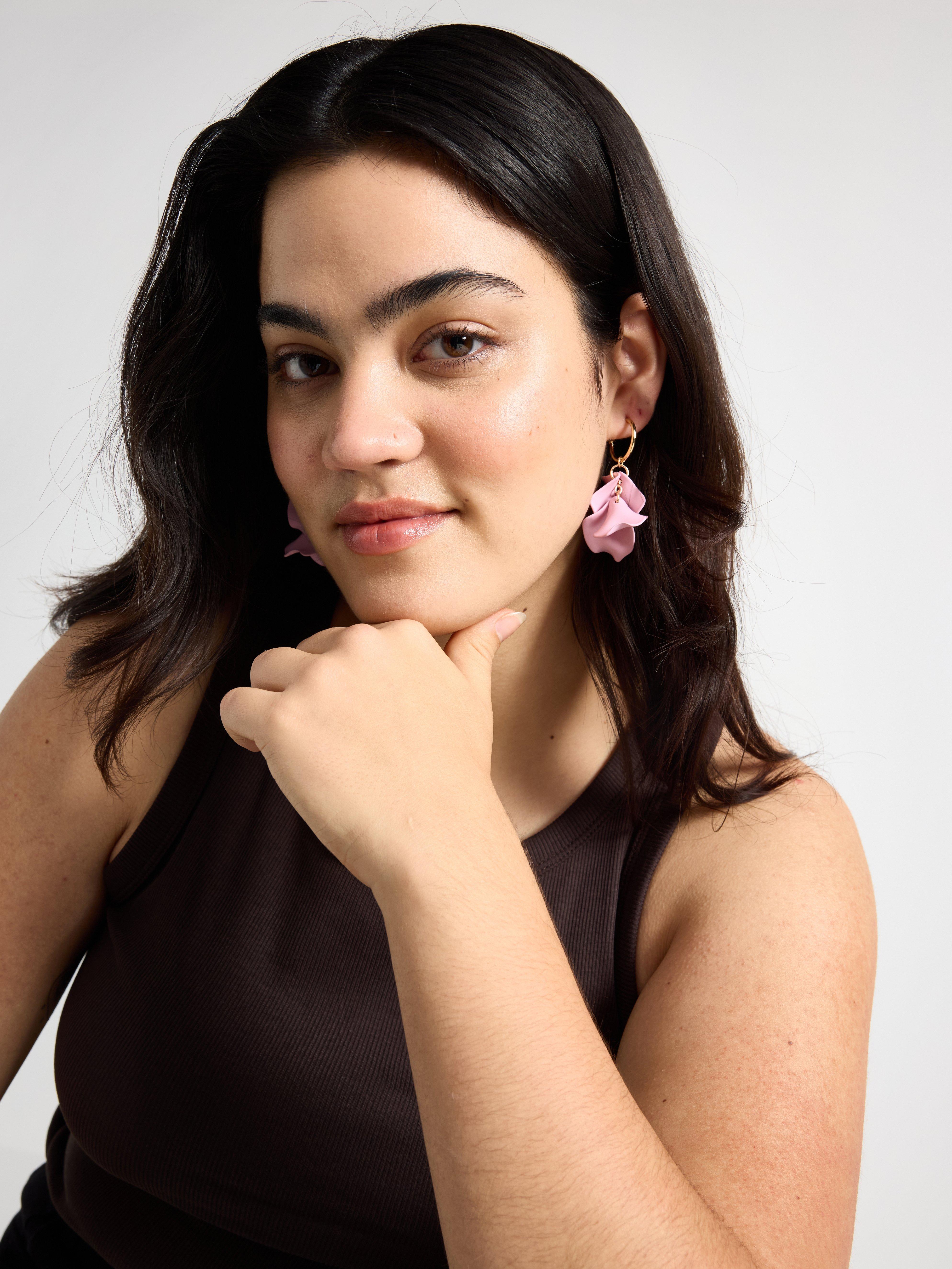 Earrings - Womens Wear - Pink