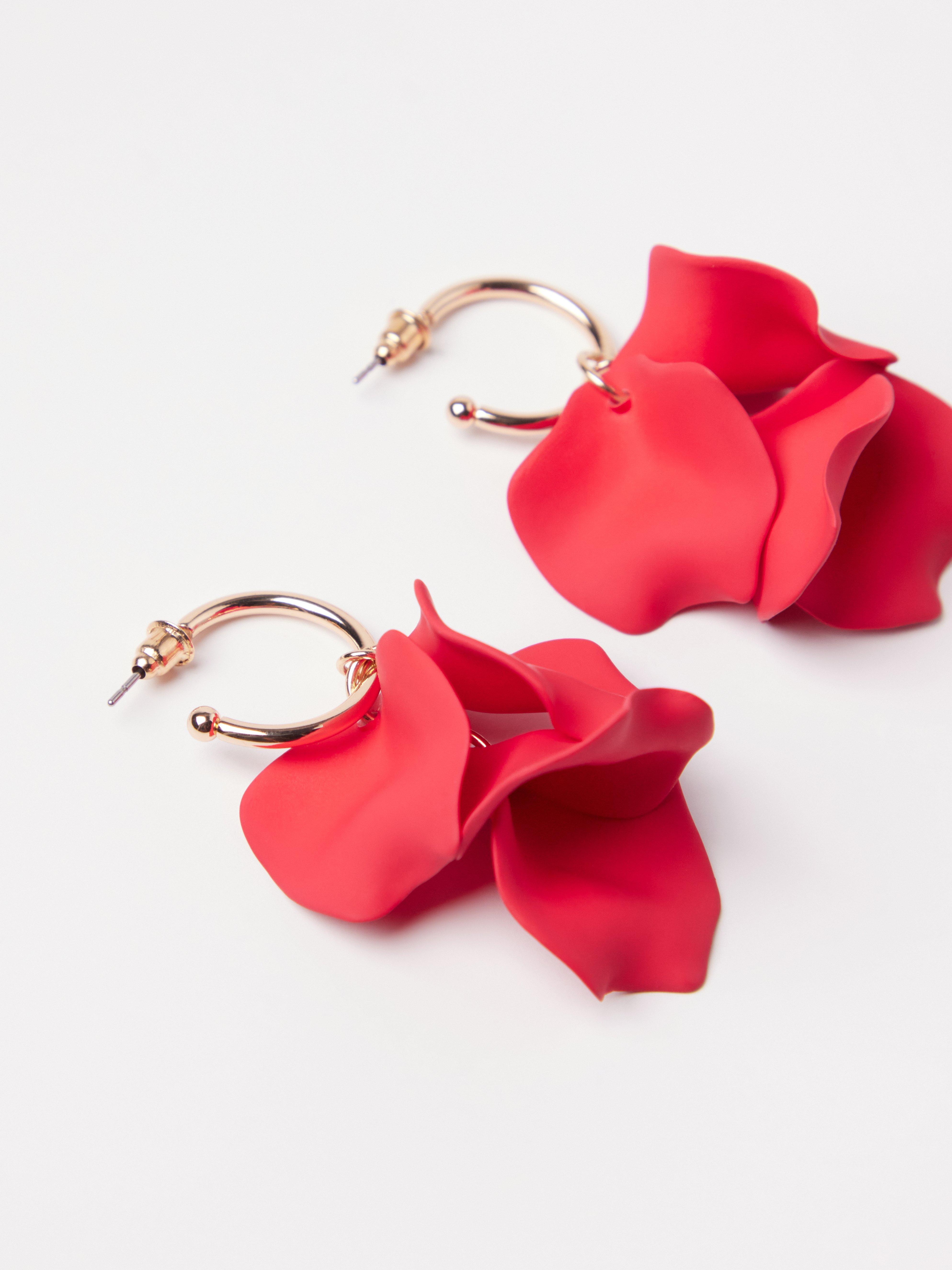 Earrings - Womens Wear - Red