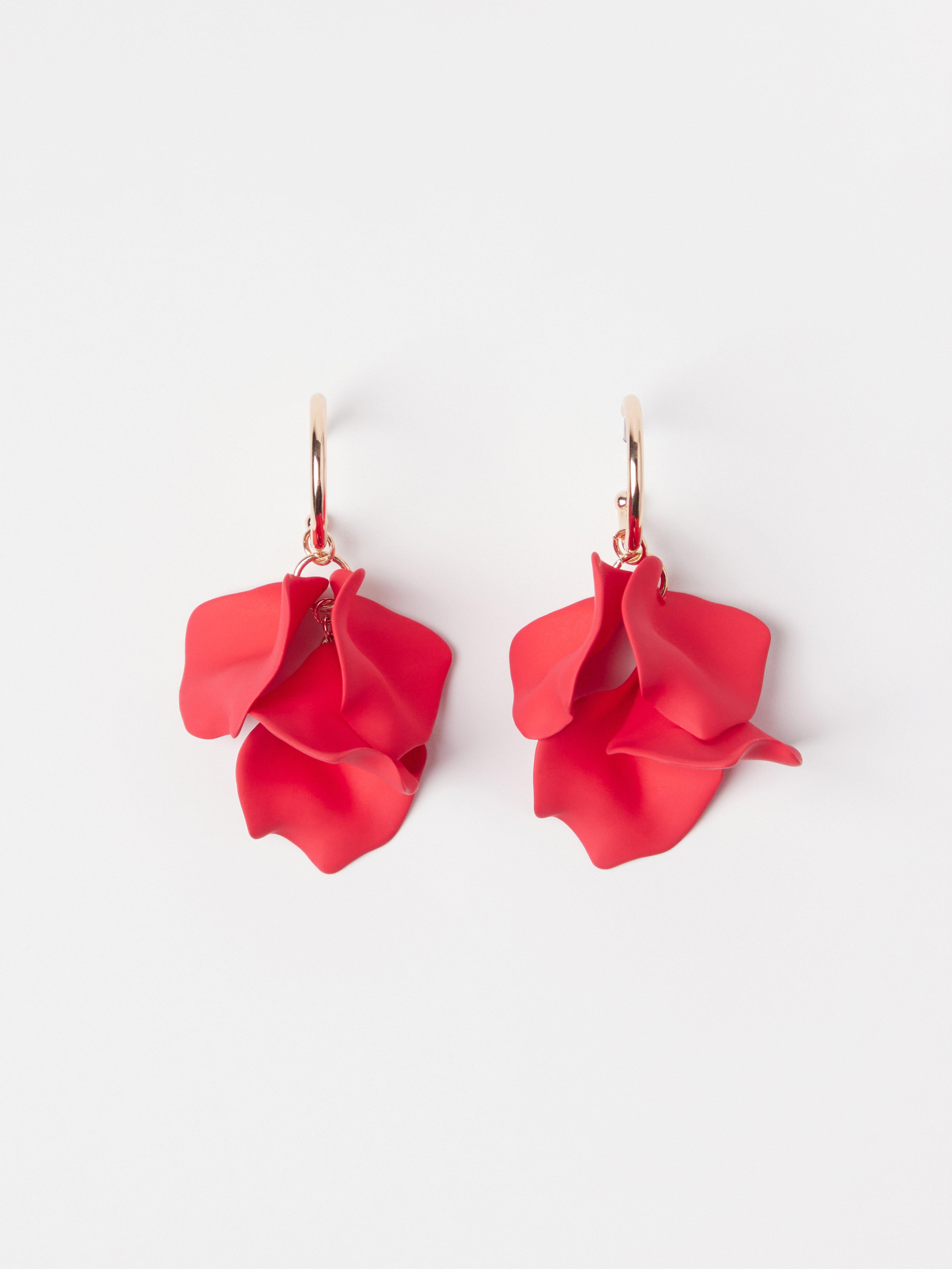 Earrings - Womens Wear - Red