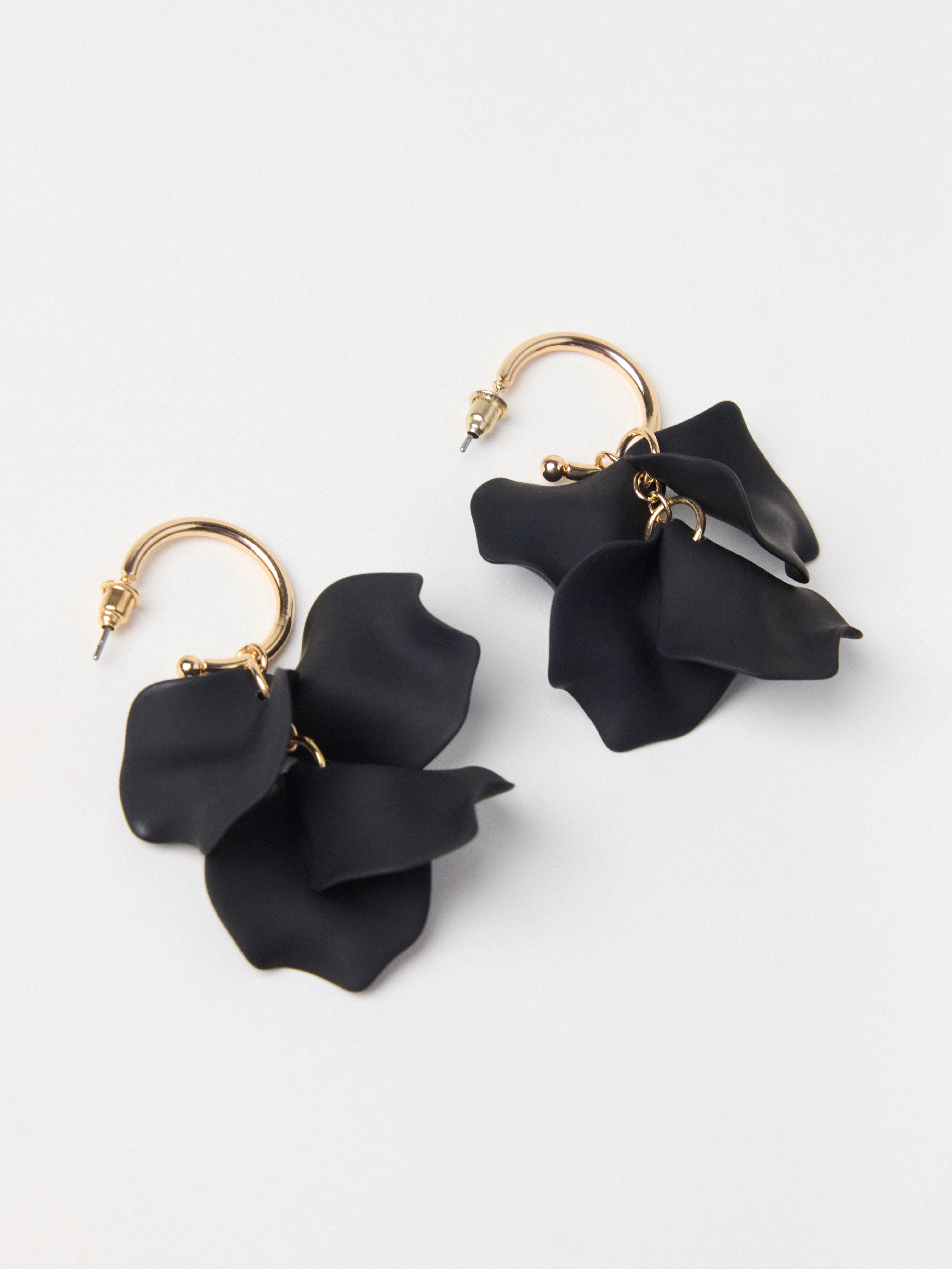 Earrings - Womens Wear - Black