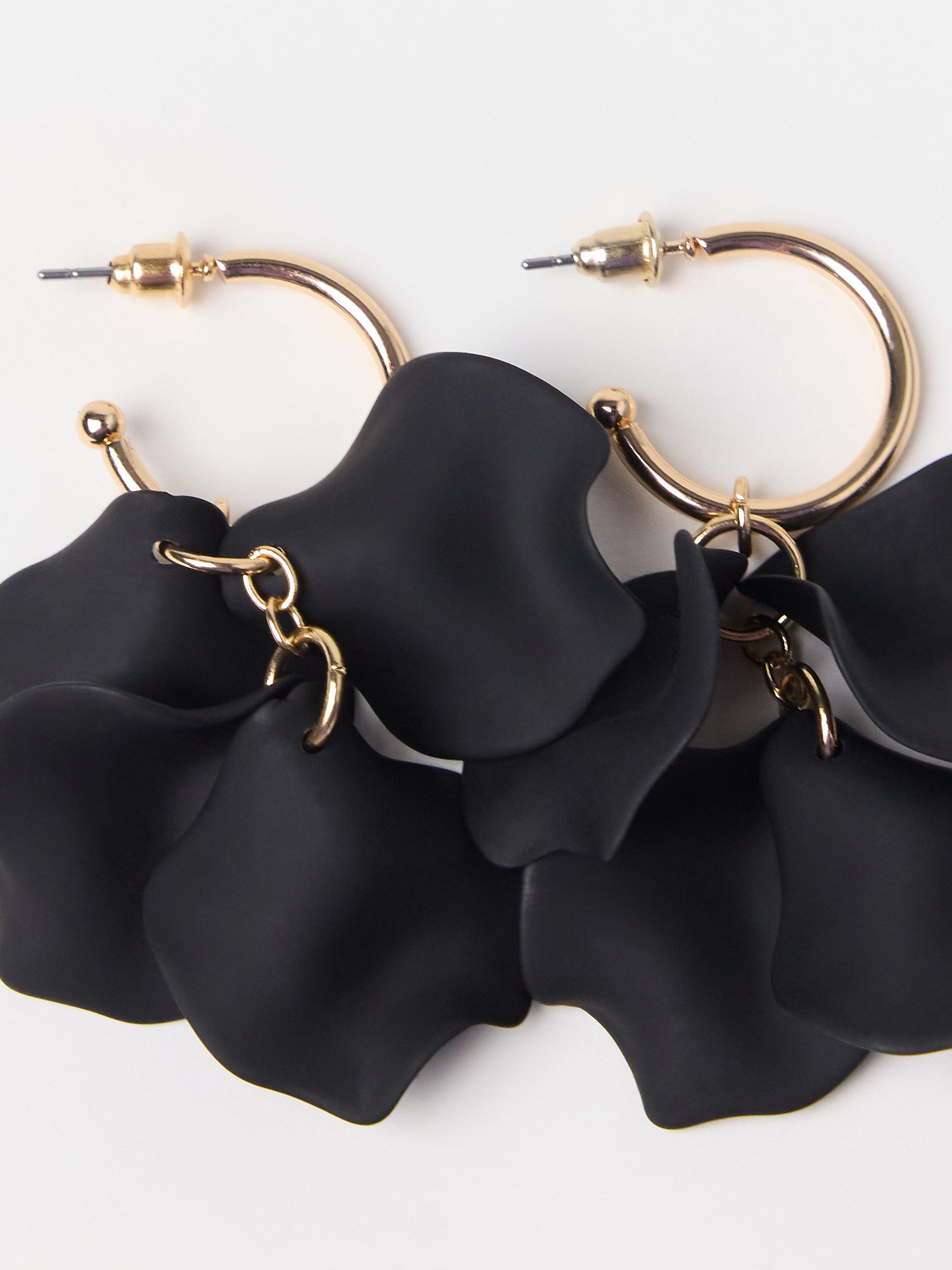 Earrings - Womens Wear - Black