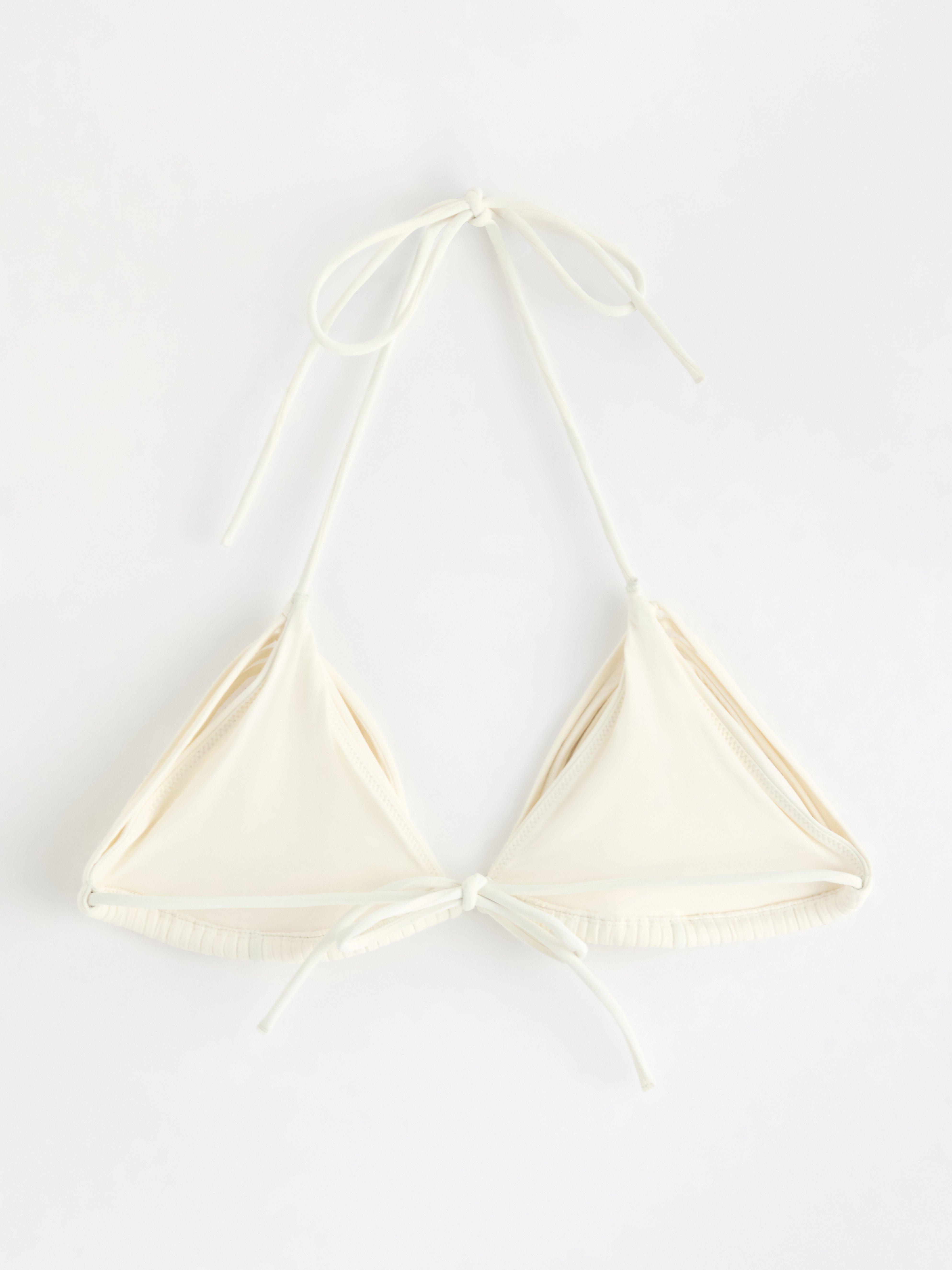 Triangle Bra - Lingerie - White