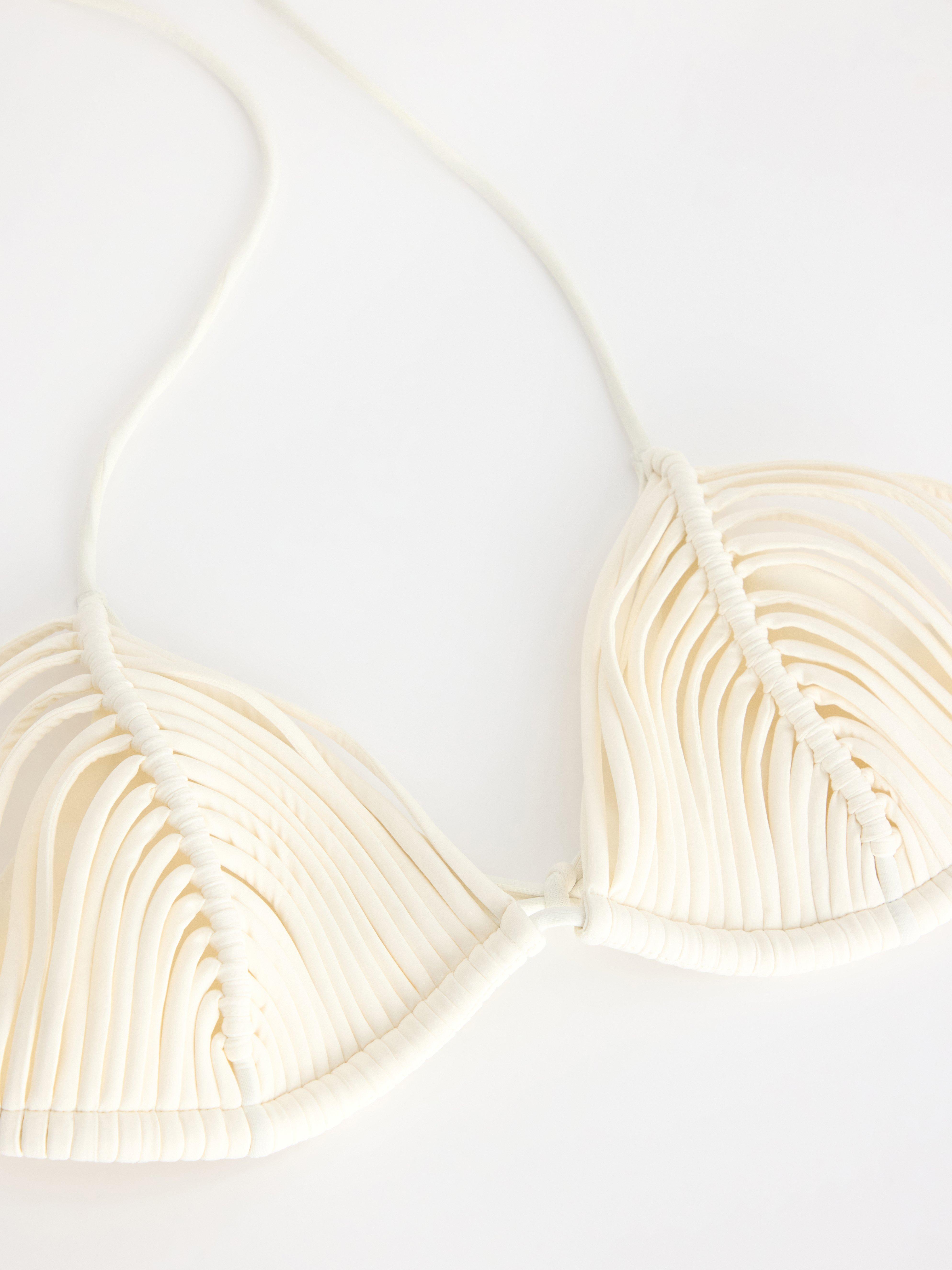 Triangle Bra - Lingerie - White
