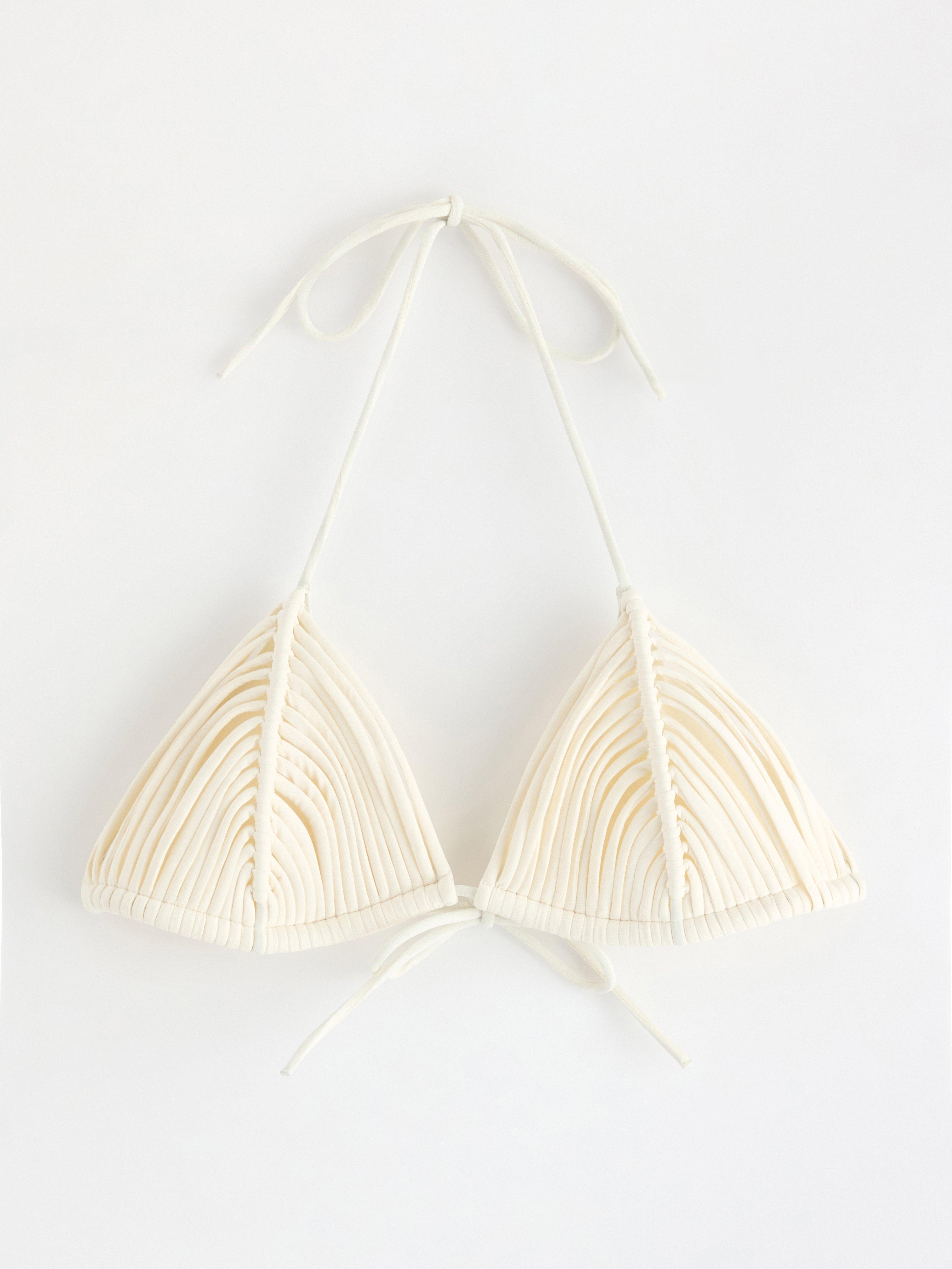 Triangle Bra - Lingerie - White