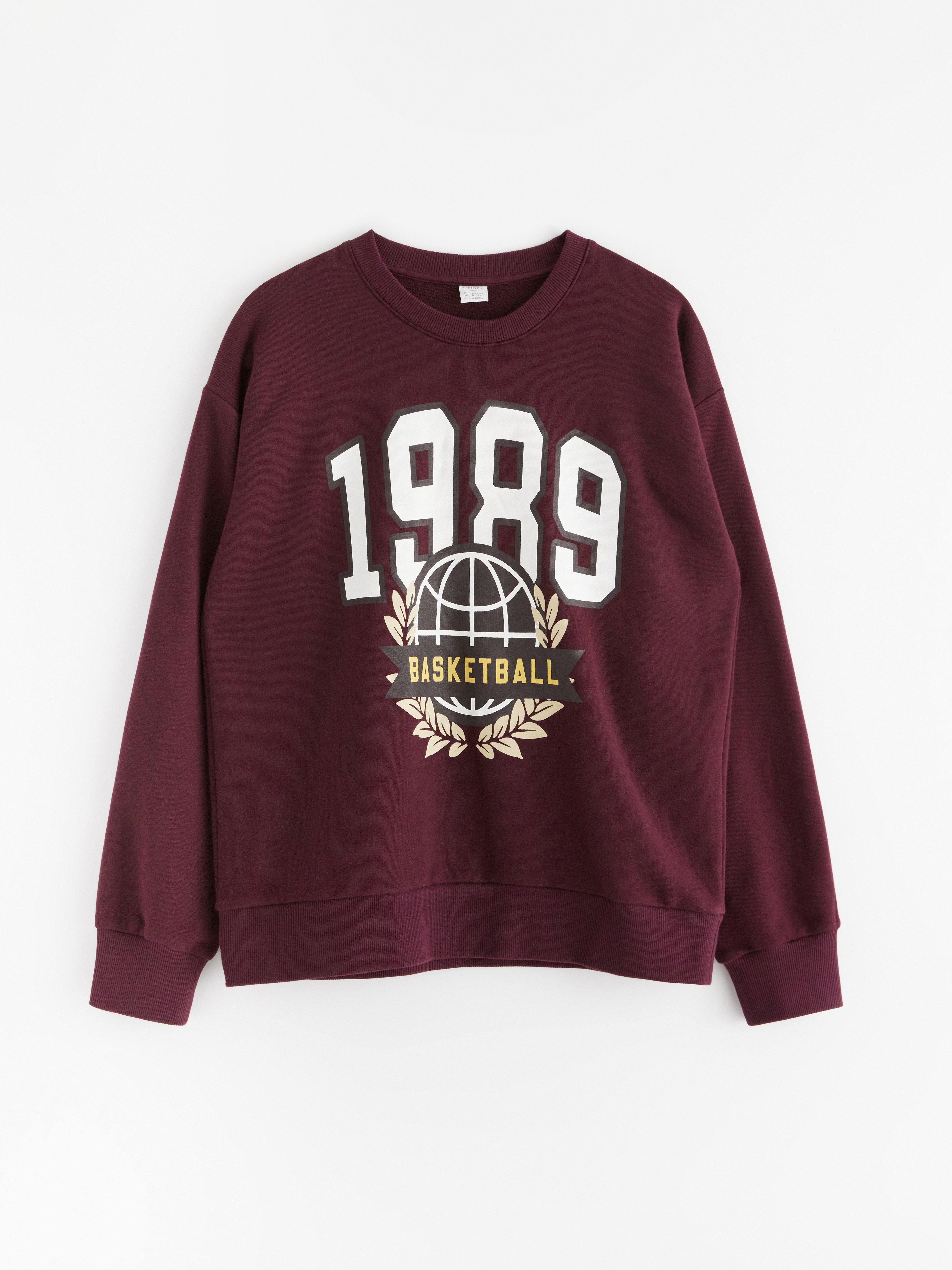 Sweatshirt - Barn - Lila