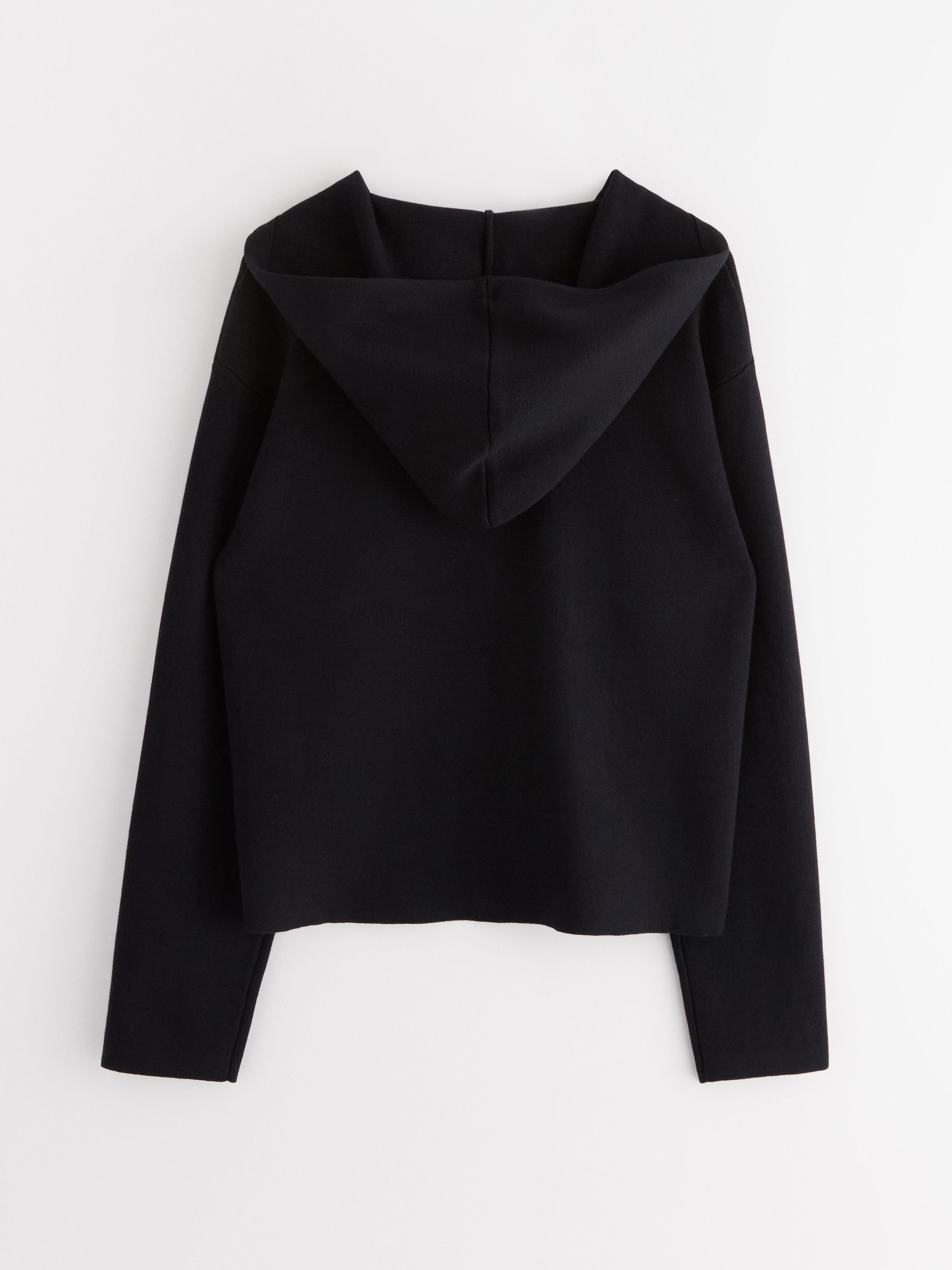 Cardigan - Dame - Svart