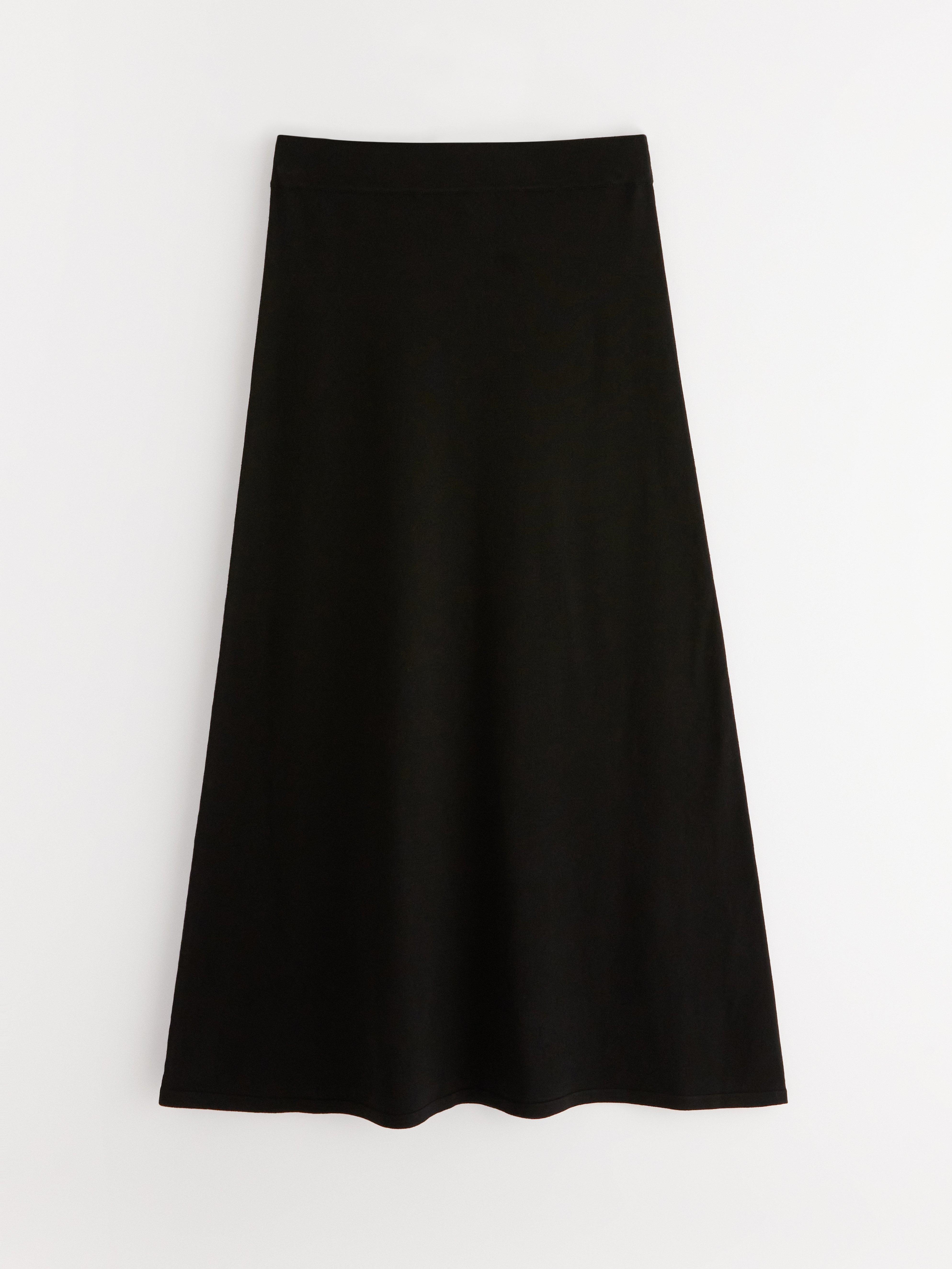 Finstrikket maxi skjørt | Lindex