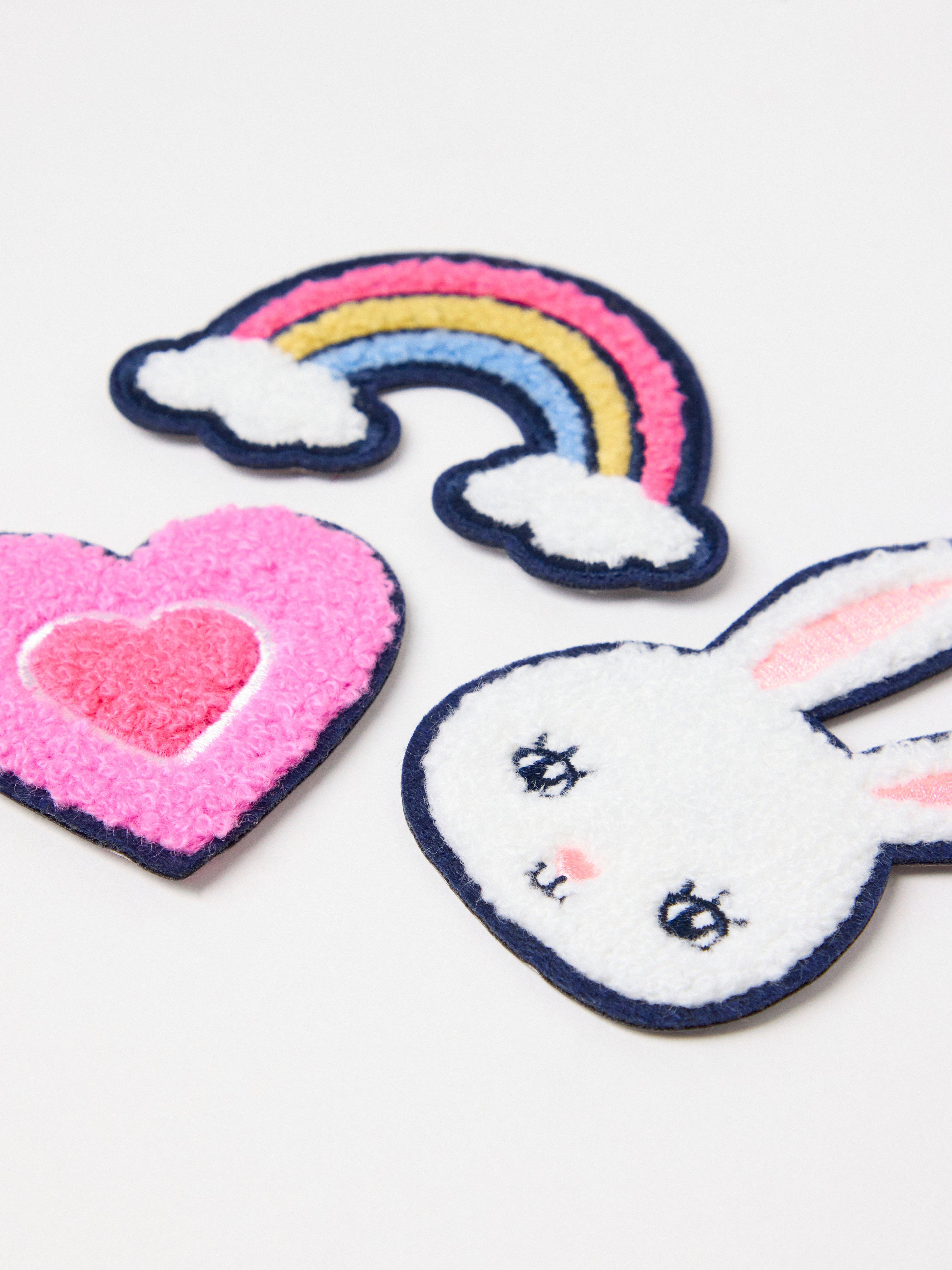 Iron on Patches - Kids Wear - Pink