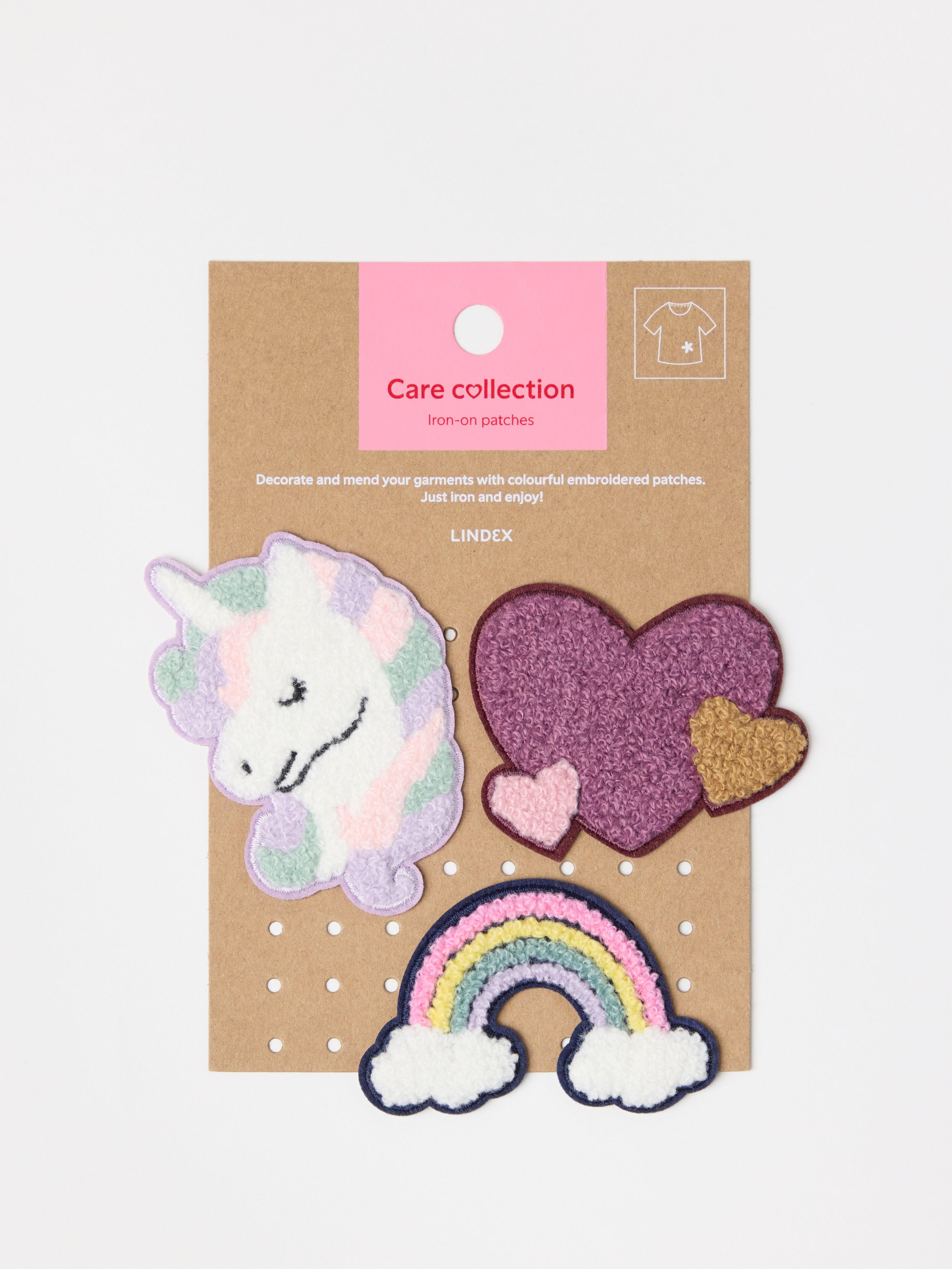 Iron on Patches - Kids Wear - Pink