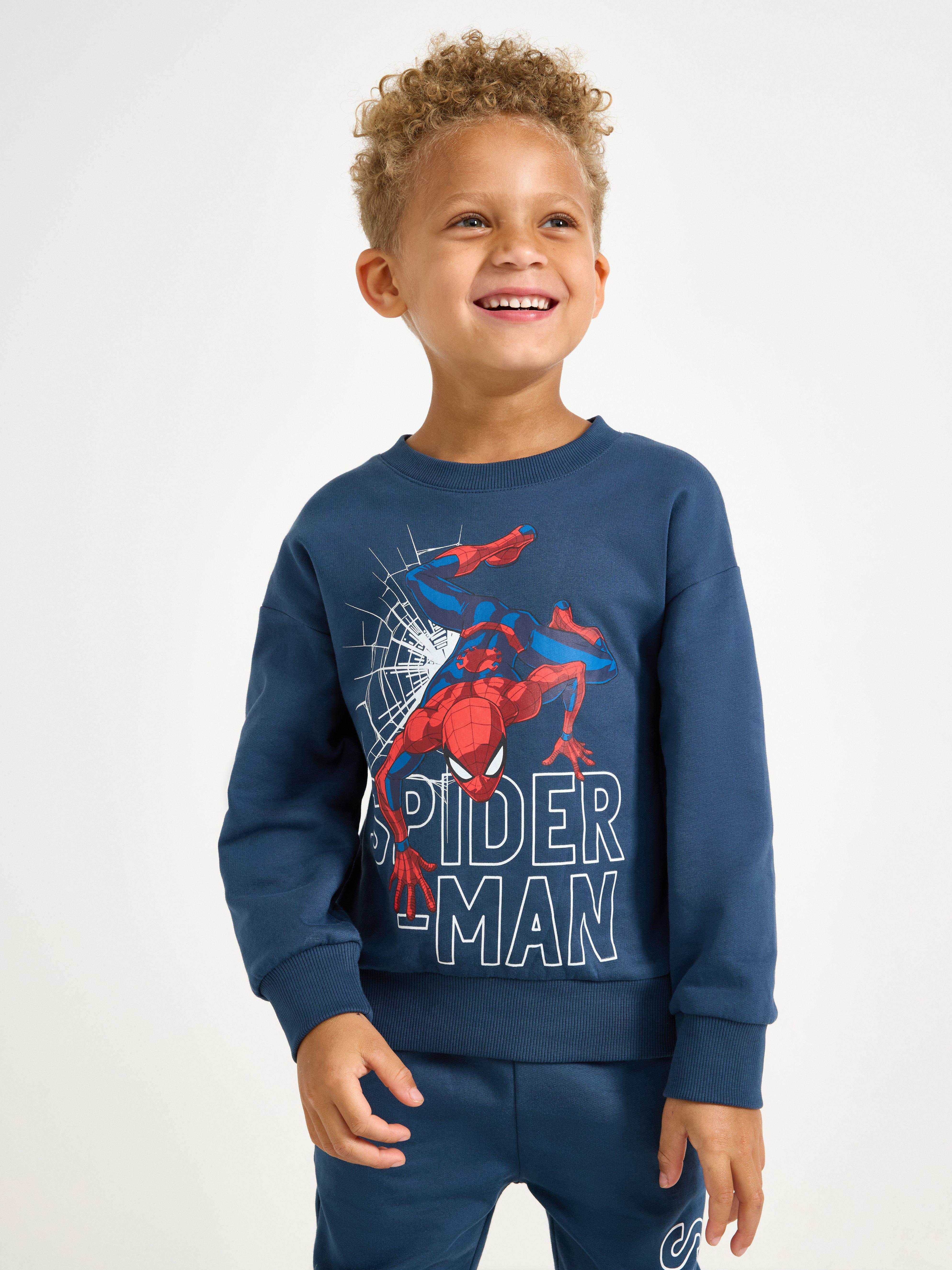 Sweatshirt - Barn - Blå