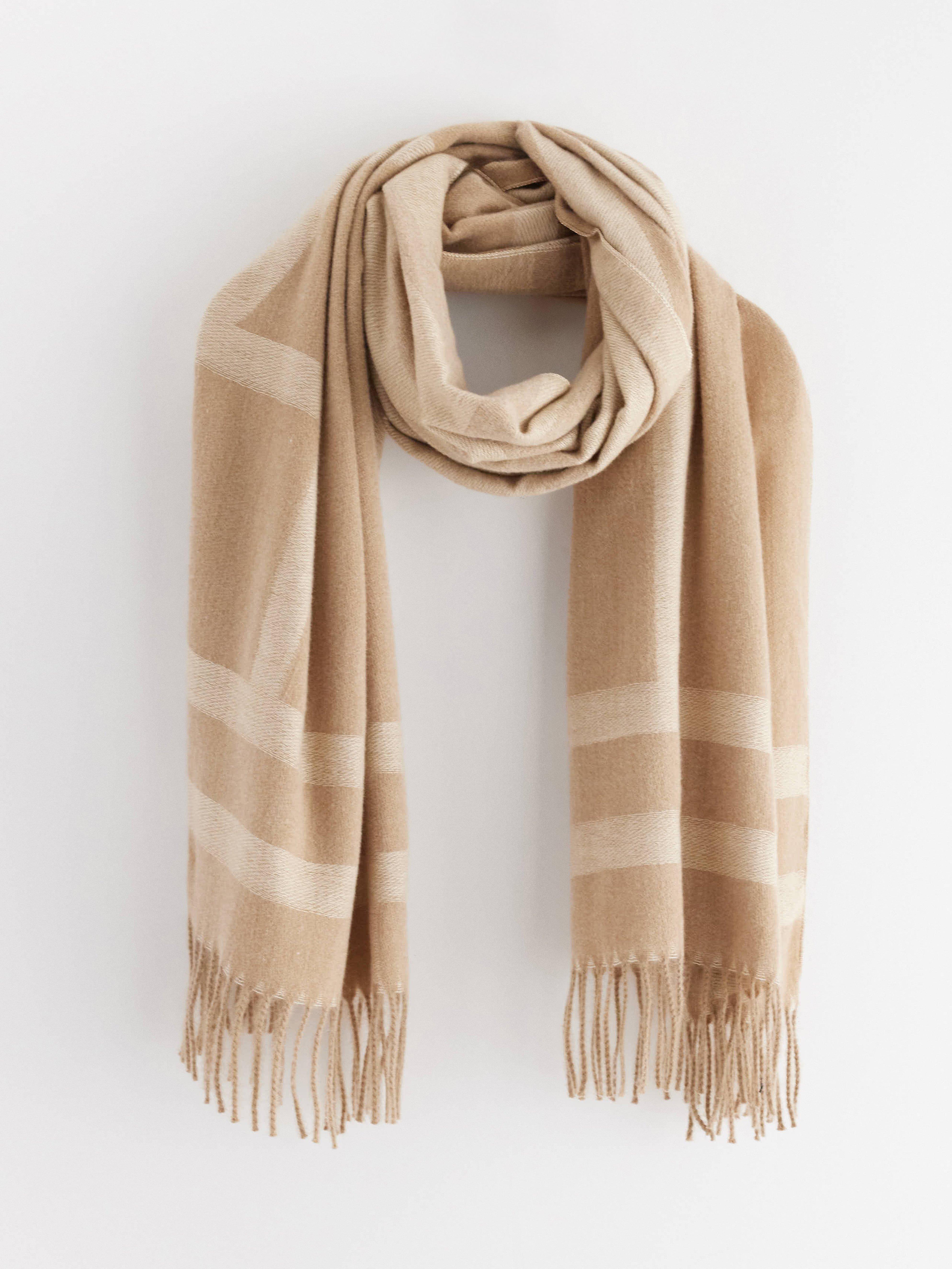 Scarf - Womens Wear - Beige