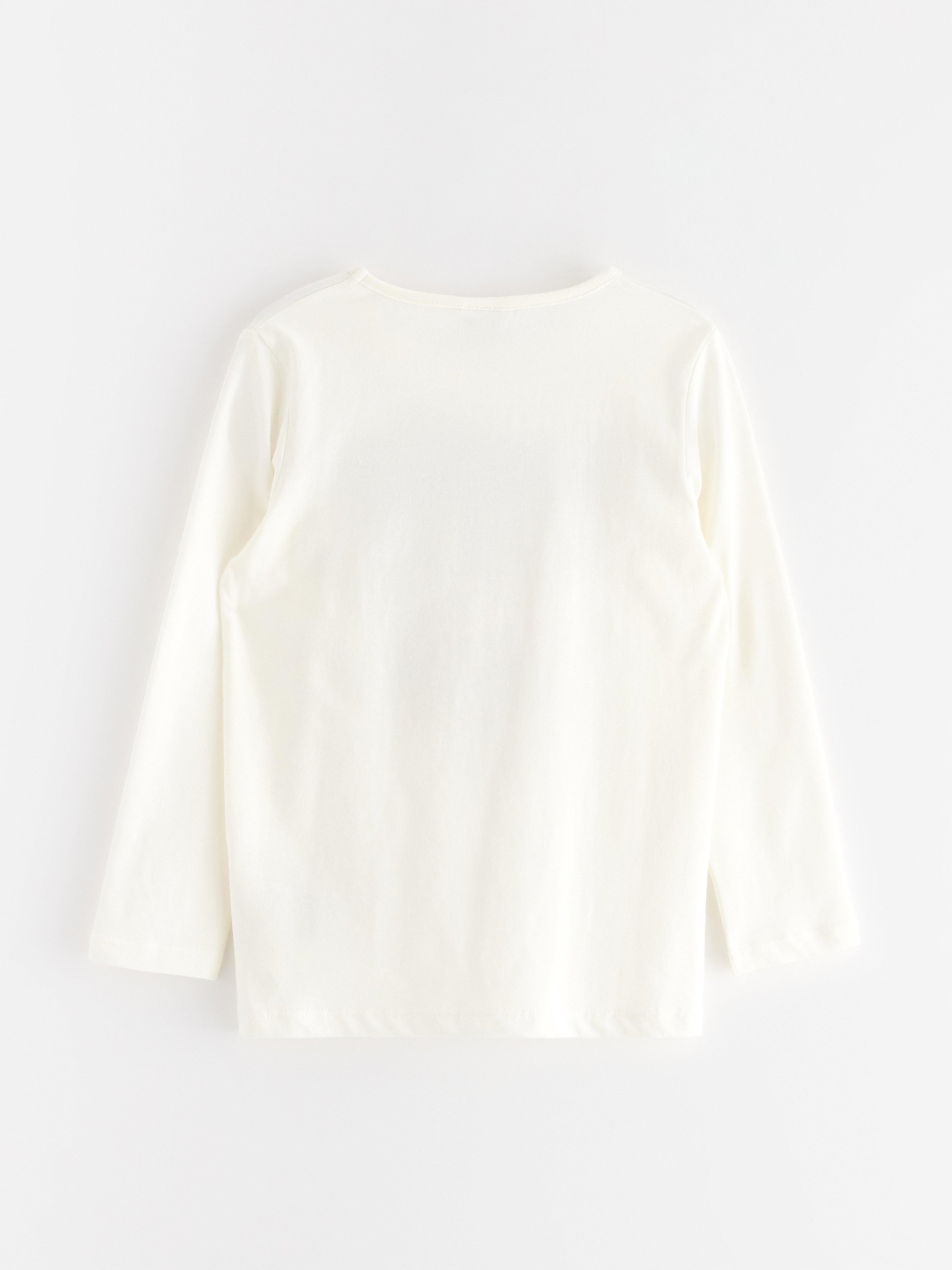 Top - Kids Wear - White