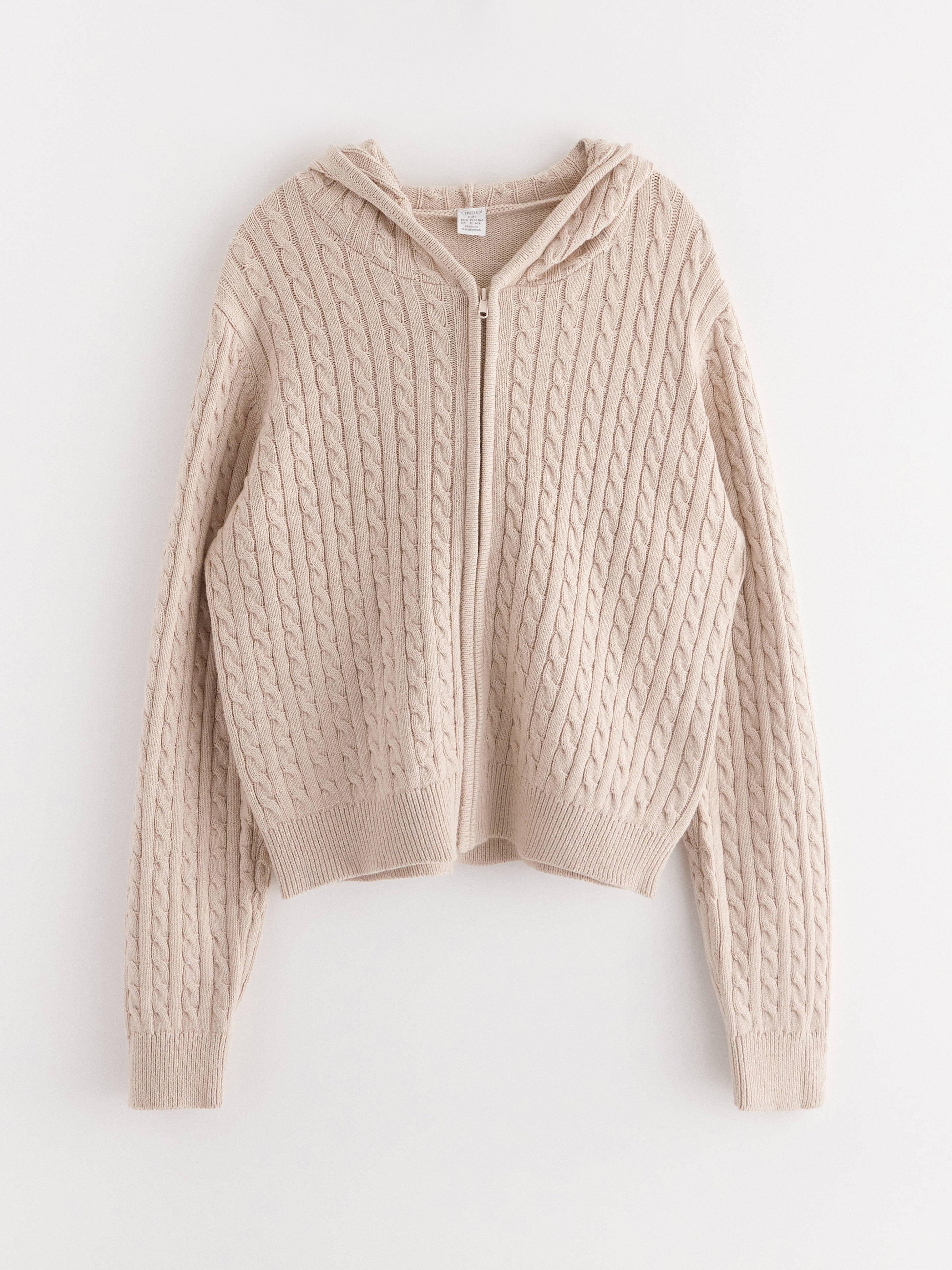 Hooded Sweatshirt - Kids Wear - Beige