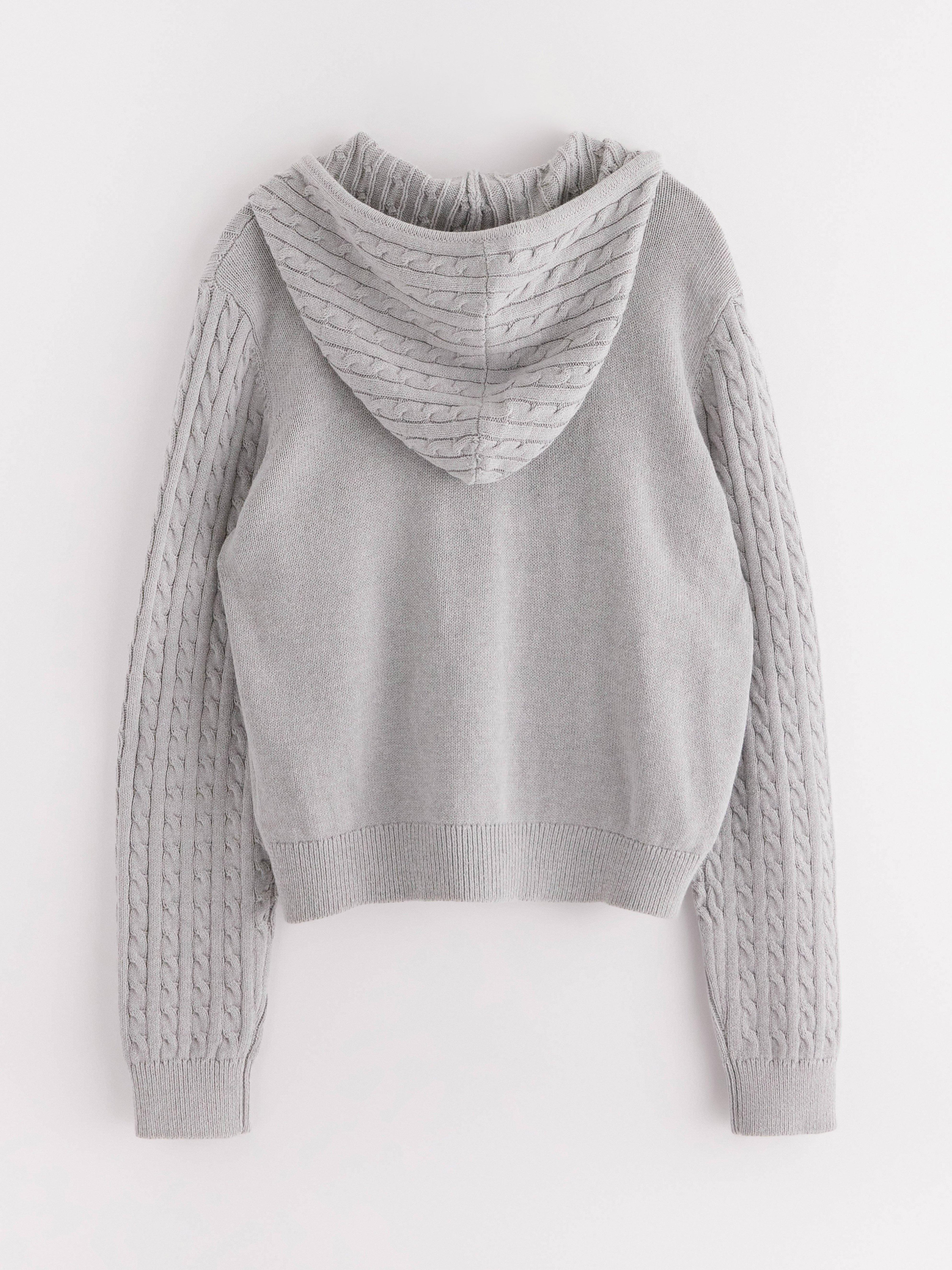Hooded Sweatshirt - Kids Wear - Grey