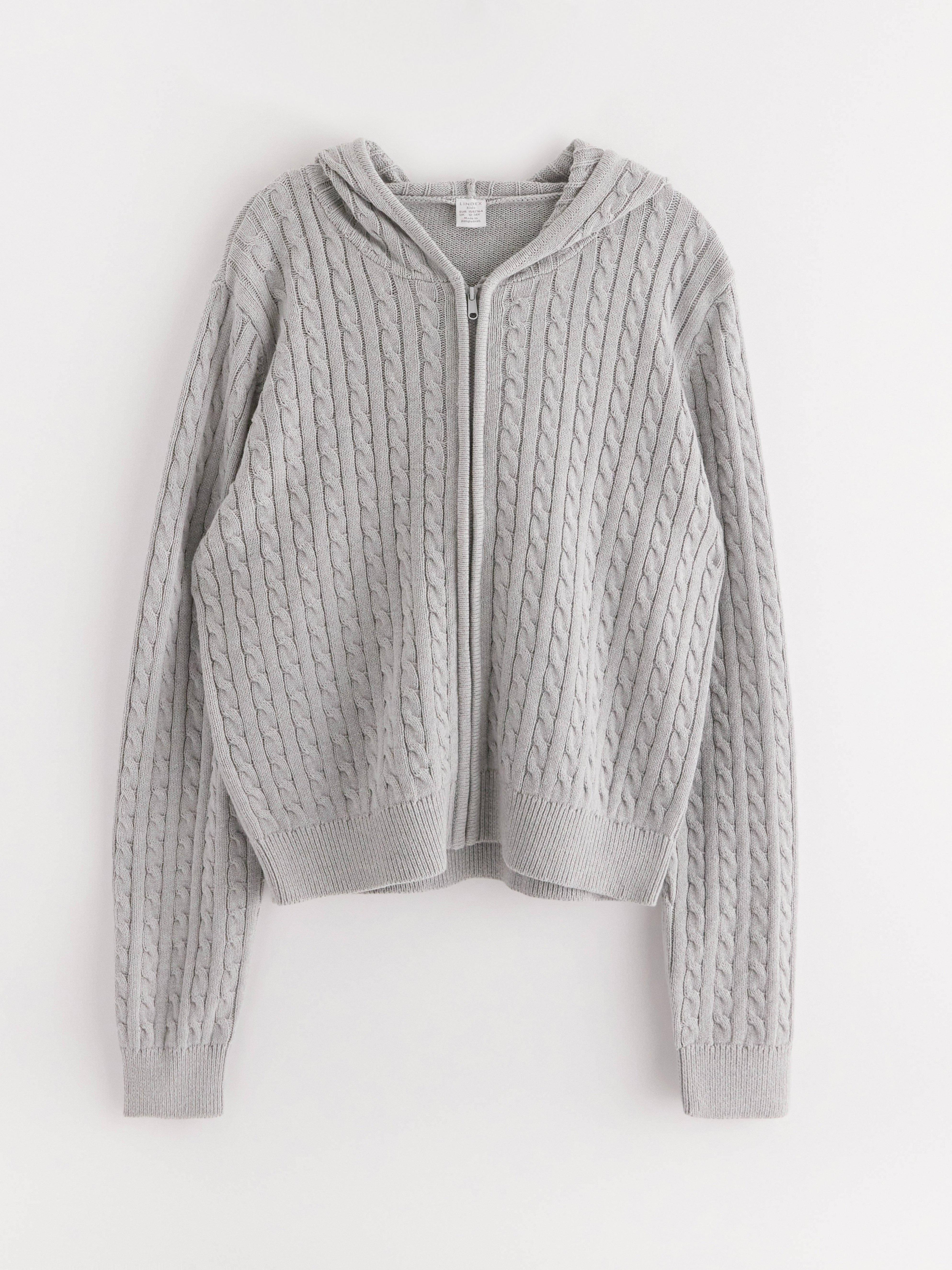 Hooded Sweatshirt - Kids Wear - Grey