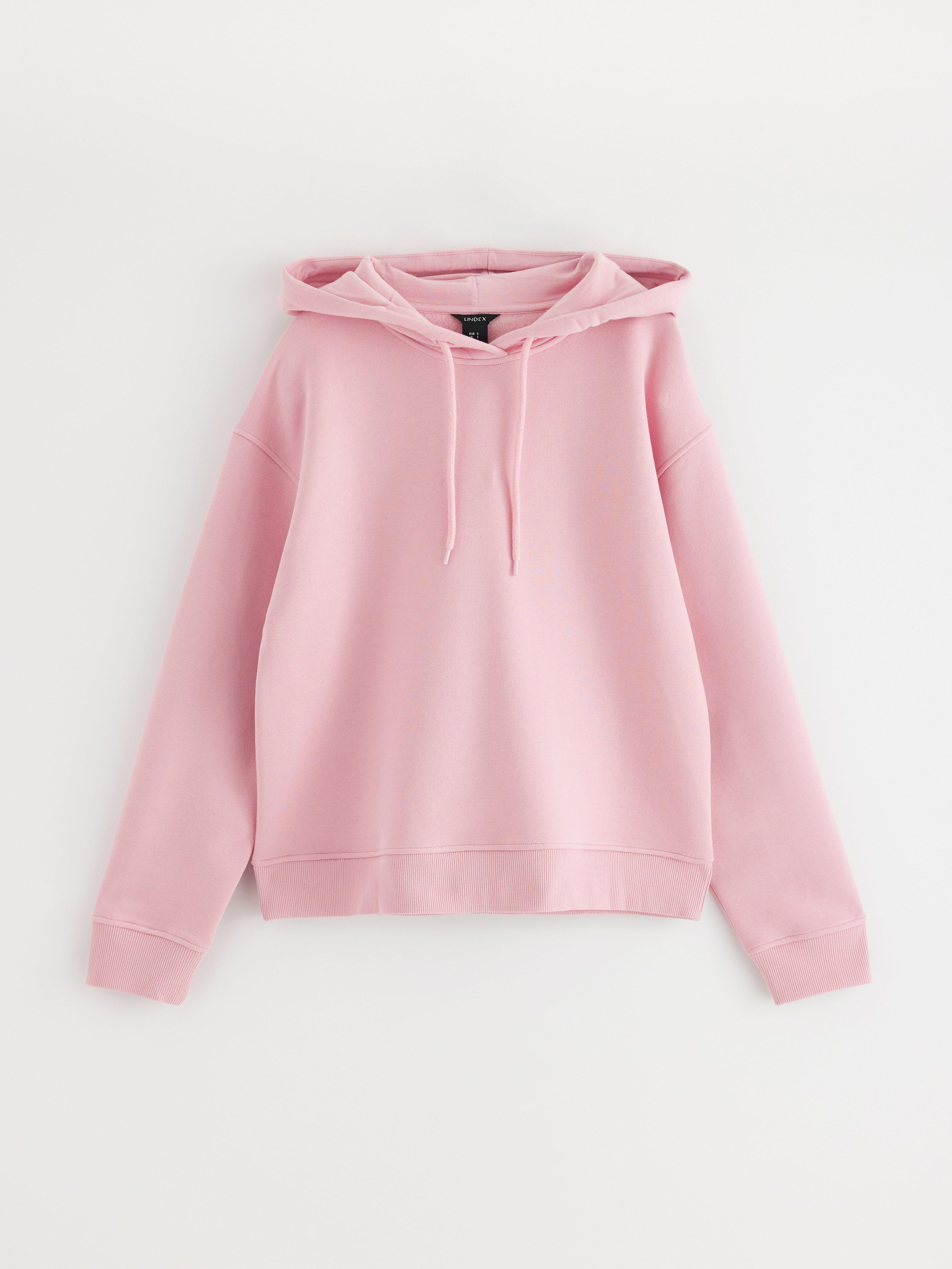 Hooded Sweatshirt - Womens Wear - Pink
