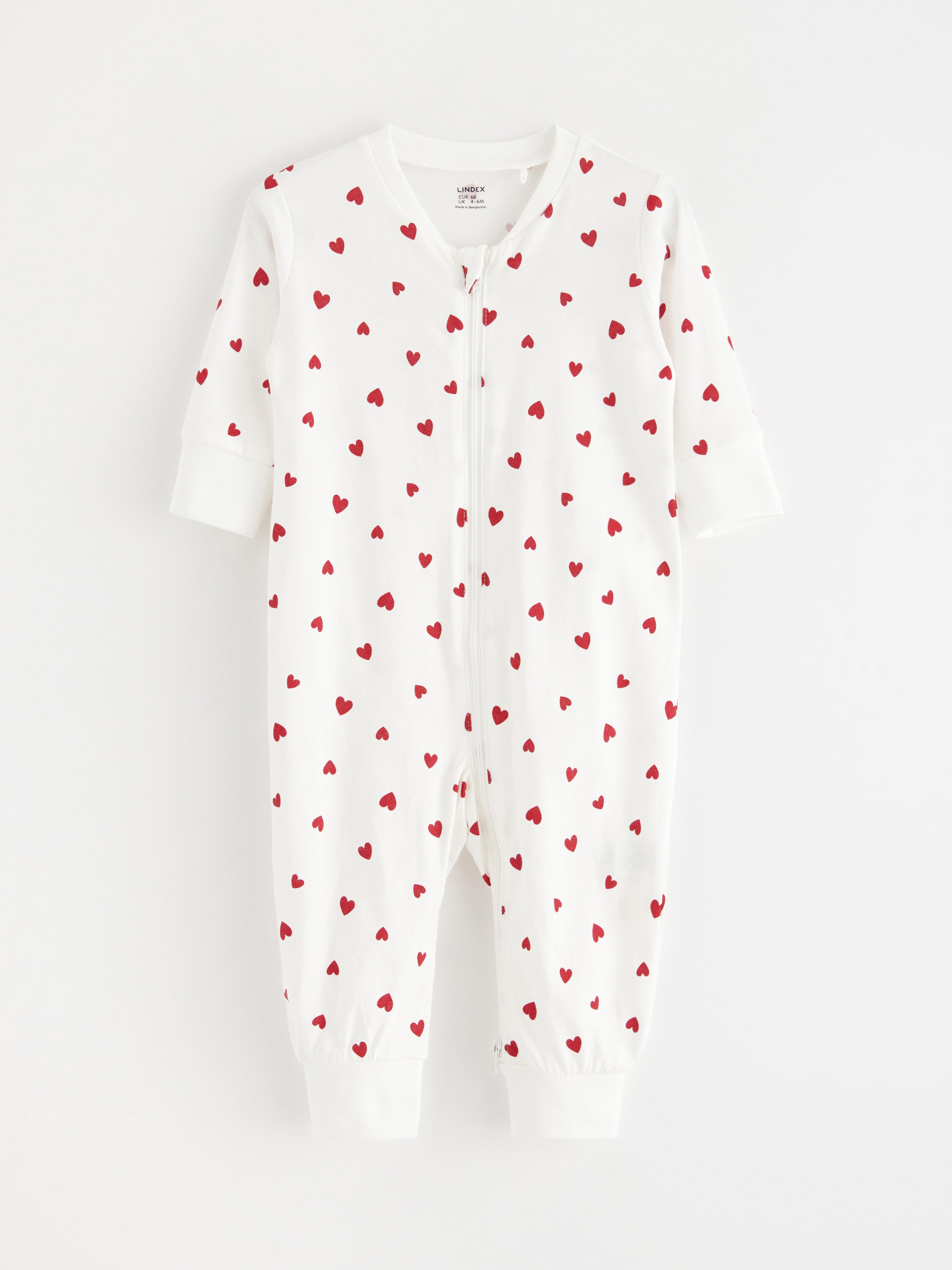 Pyjamas onesie - Børn - Hvid