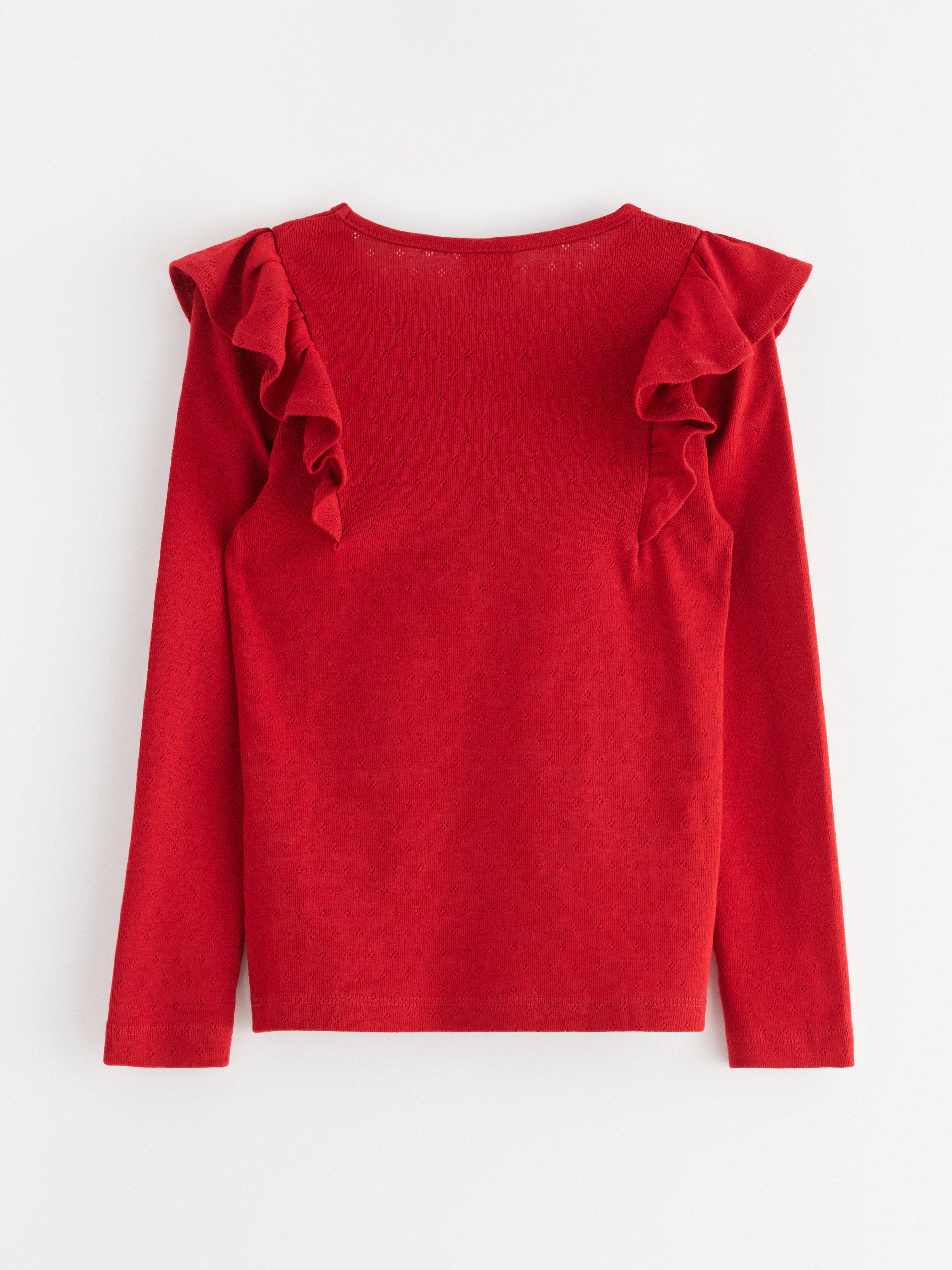 Top - Kids Wear - Red