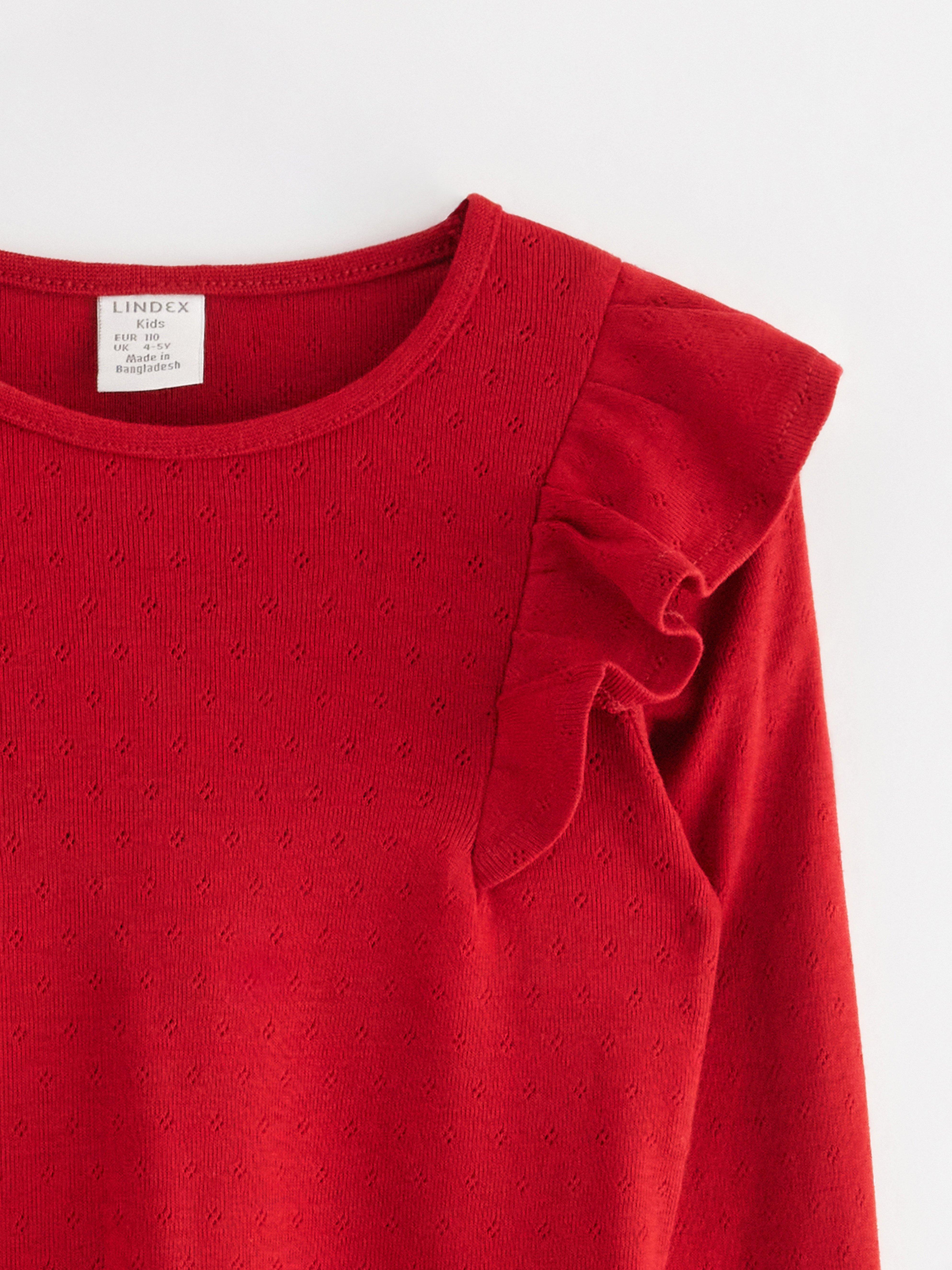 Top - Kids Wear - Red