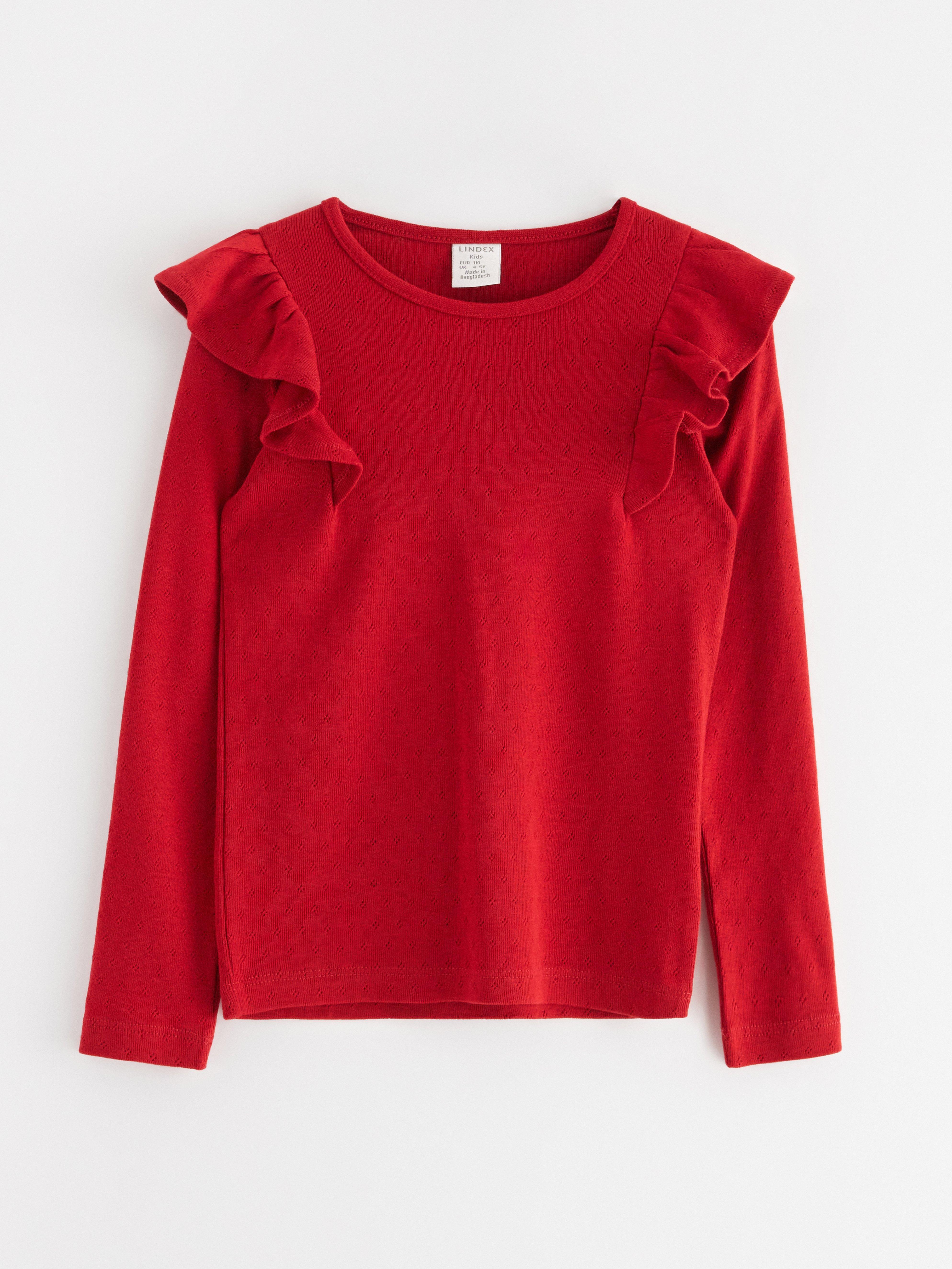 Top - Kids Wear - Red