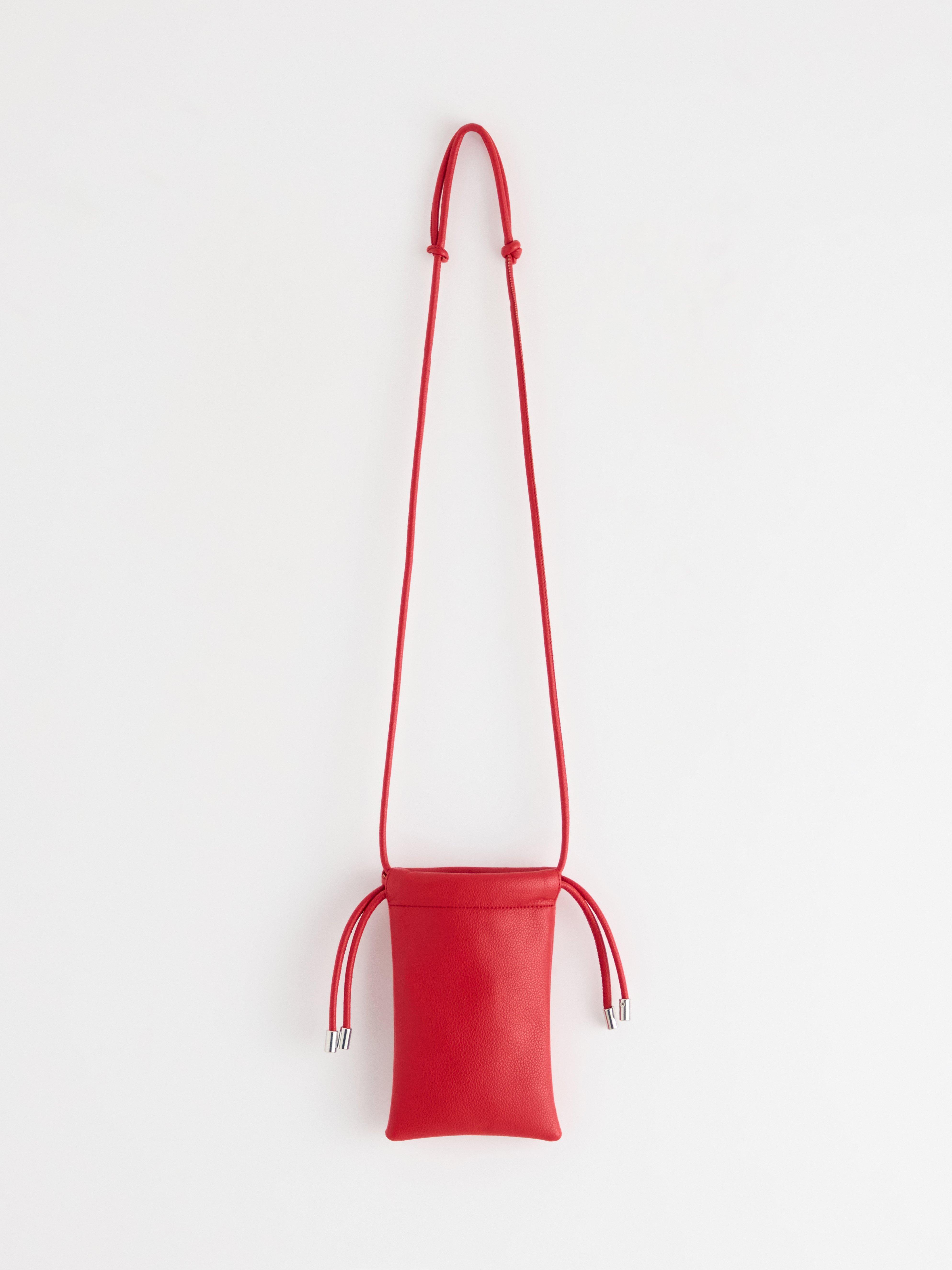 Mobile Case Bag - Womens Wear - Red