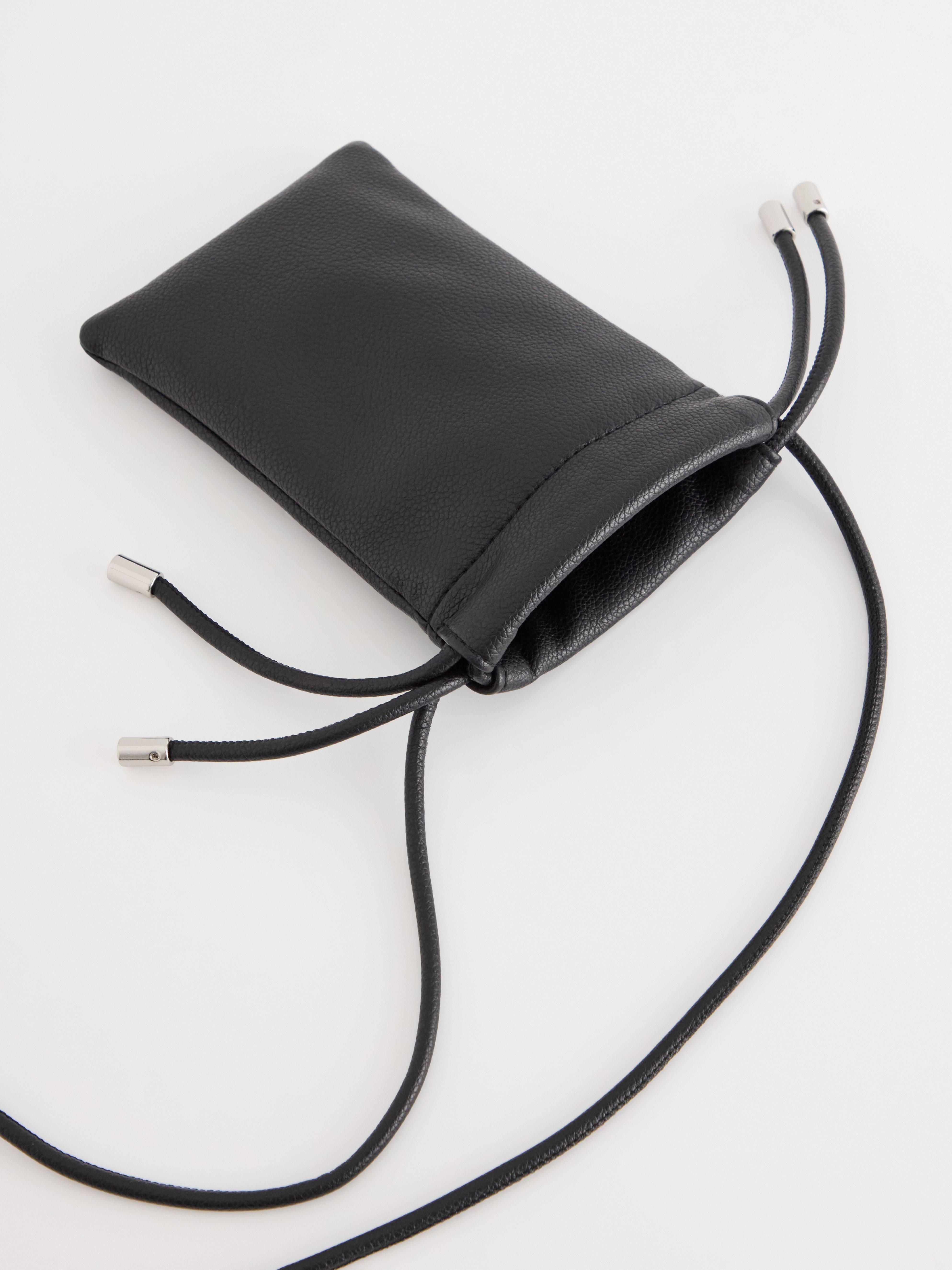 Mobile Case Bag - Womens Wear - Black