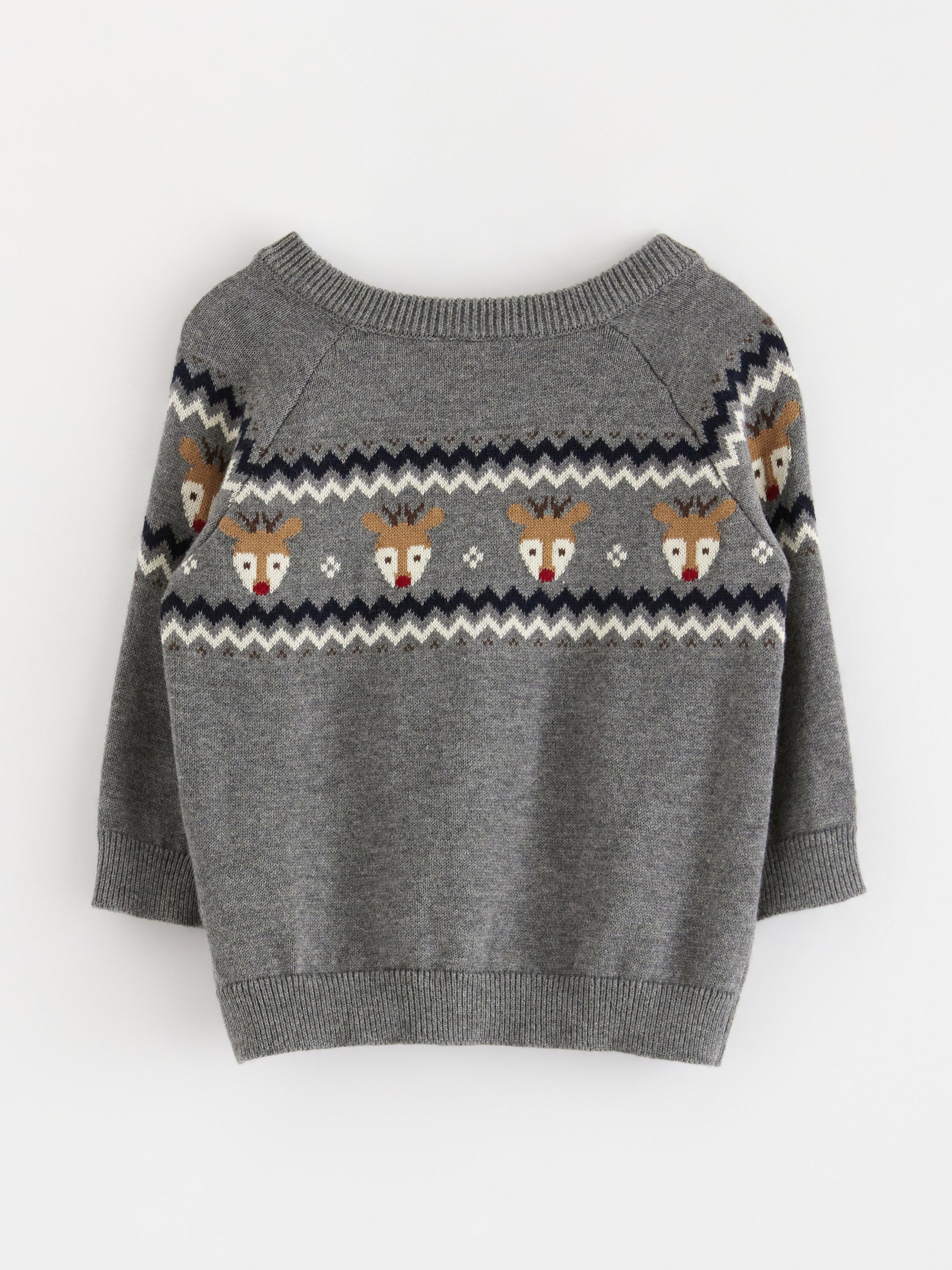 Sweater - Børn - Grå