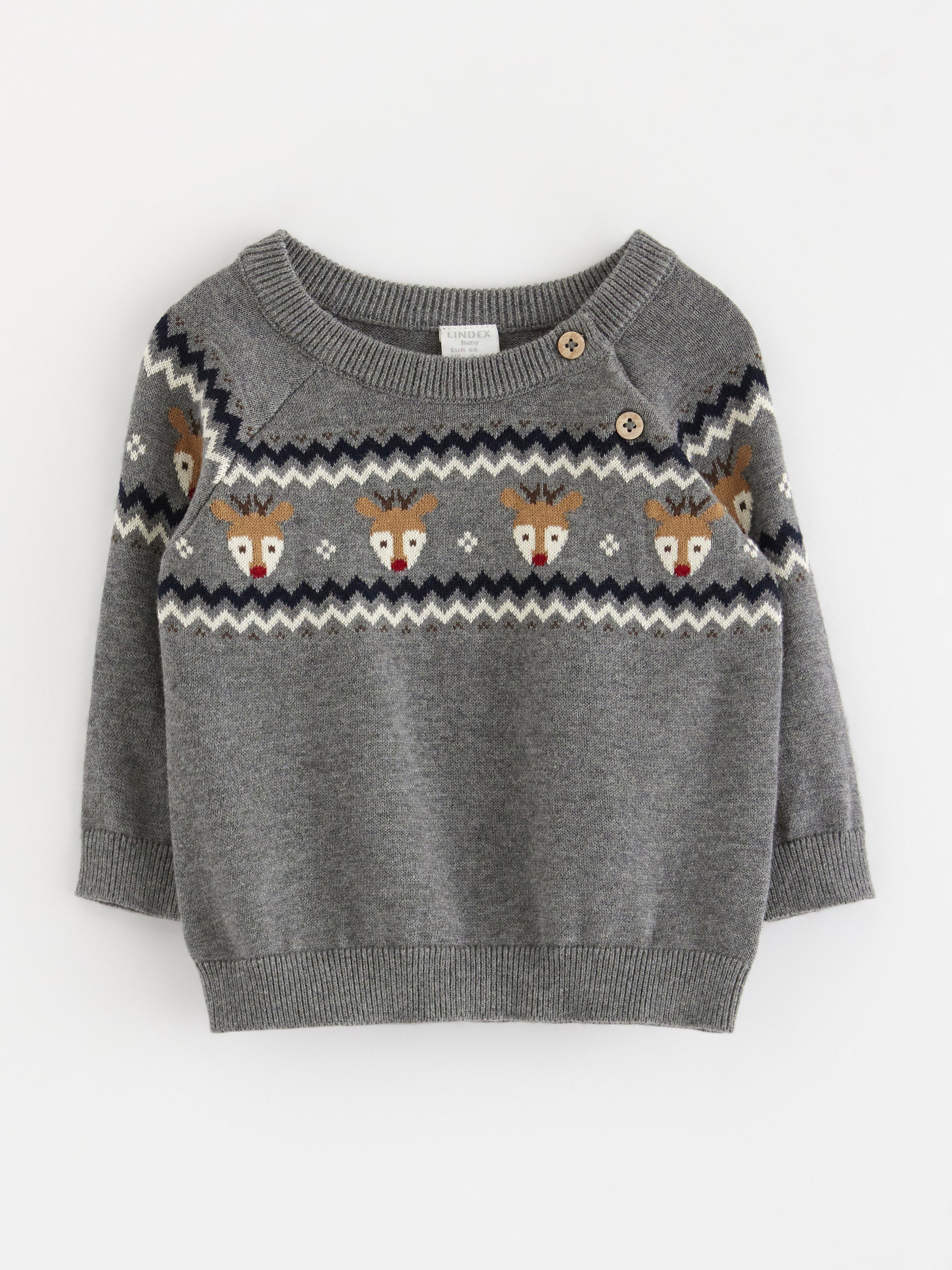 Sweater - Børn - Grå