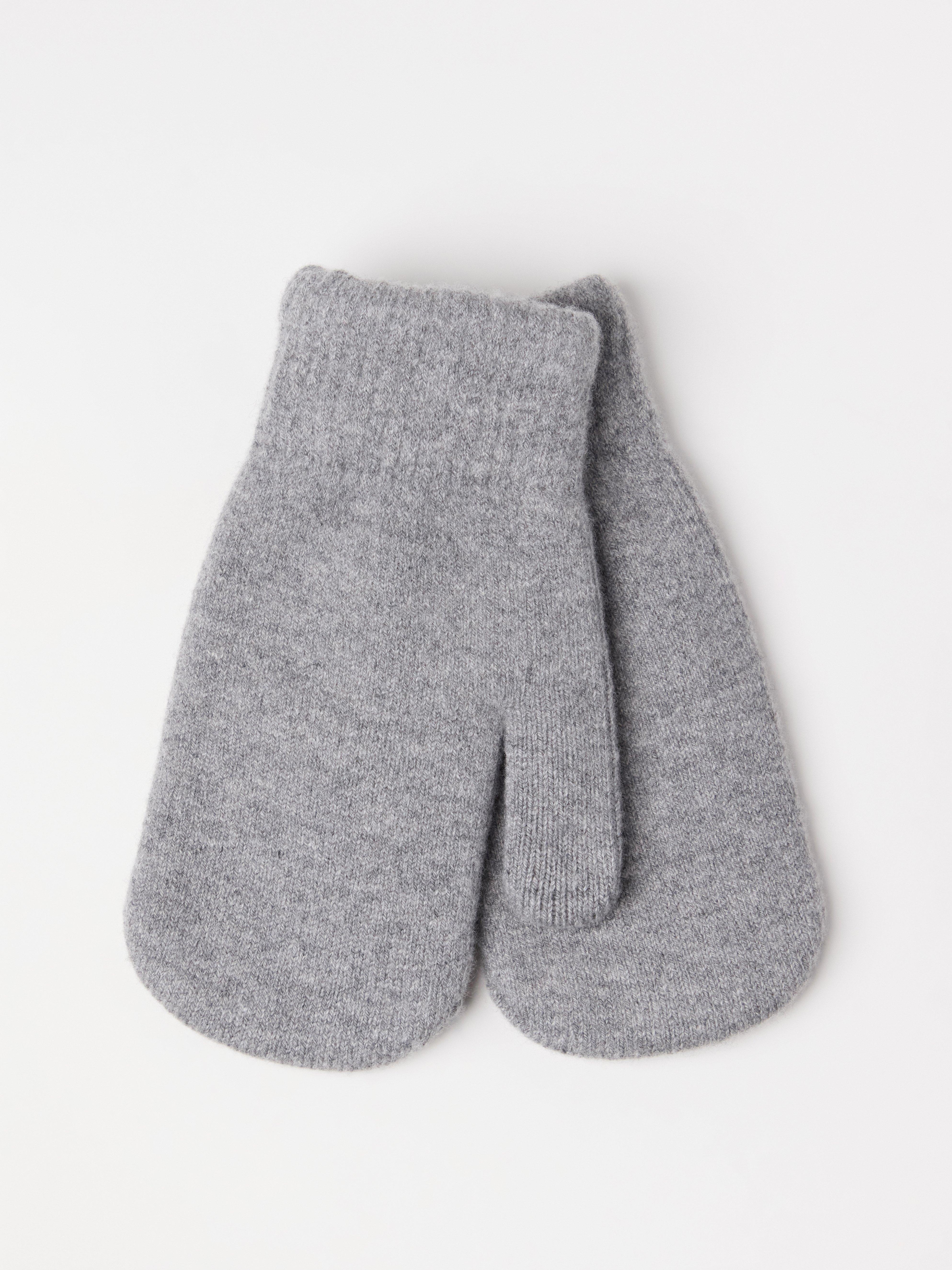 Mittens - Kids Wear - Grey
