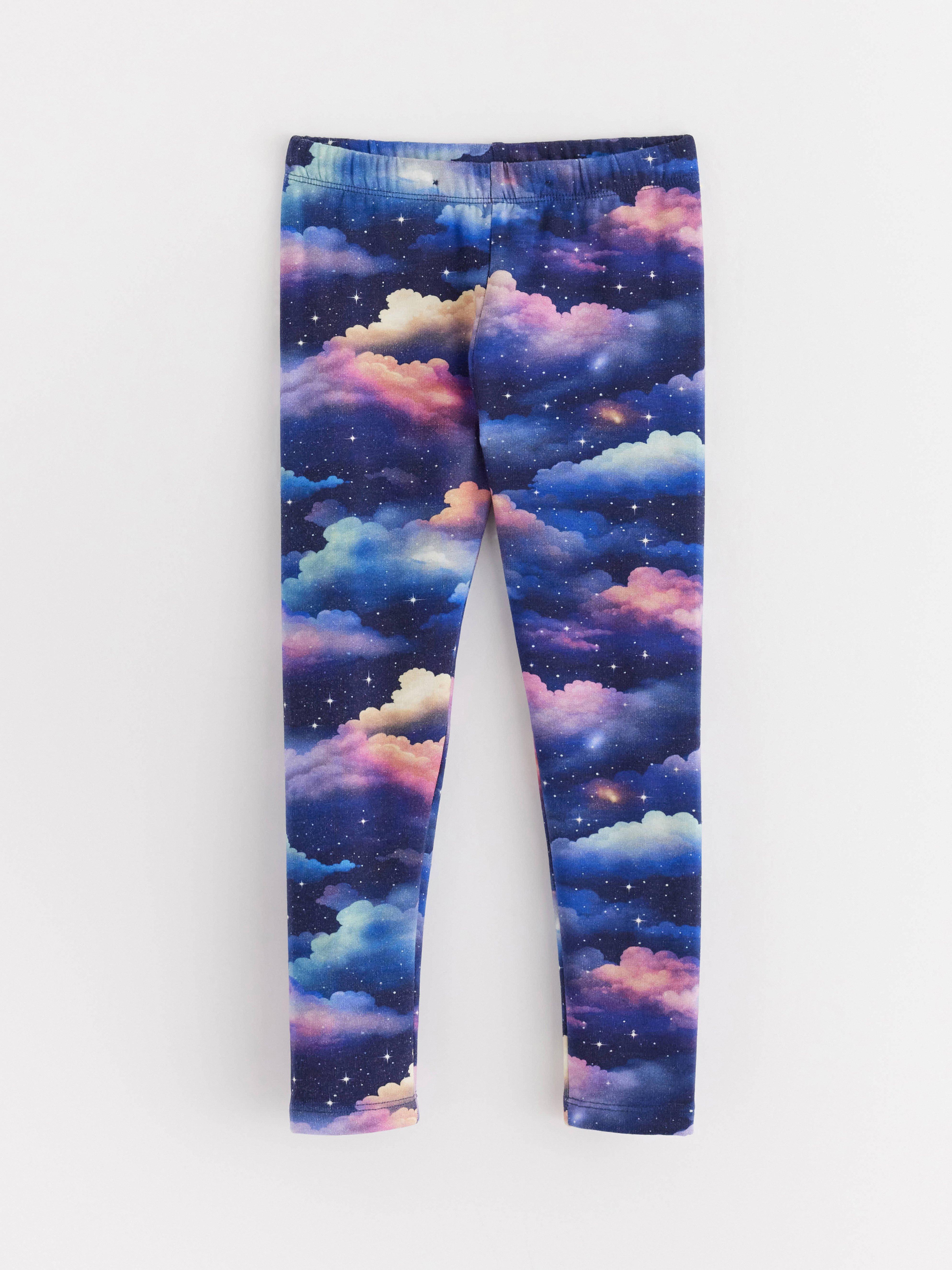 Leggings - Børn - Blå