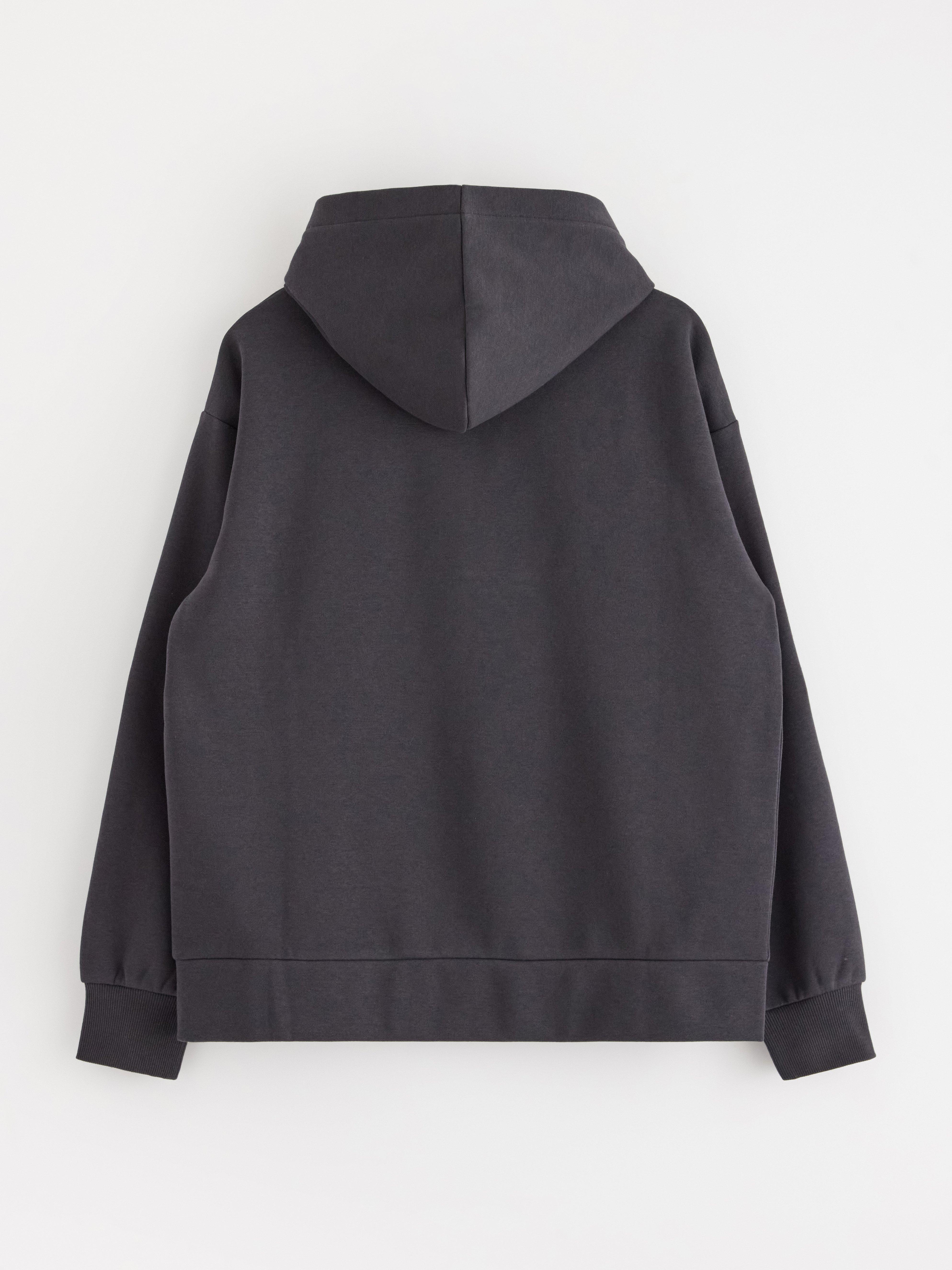 Hooded Sweatshirt - Kids Wear - Black