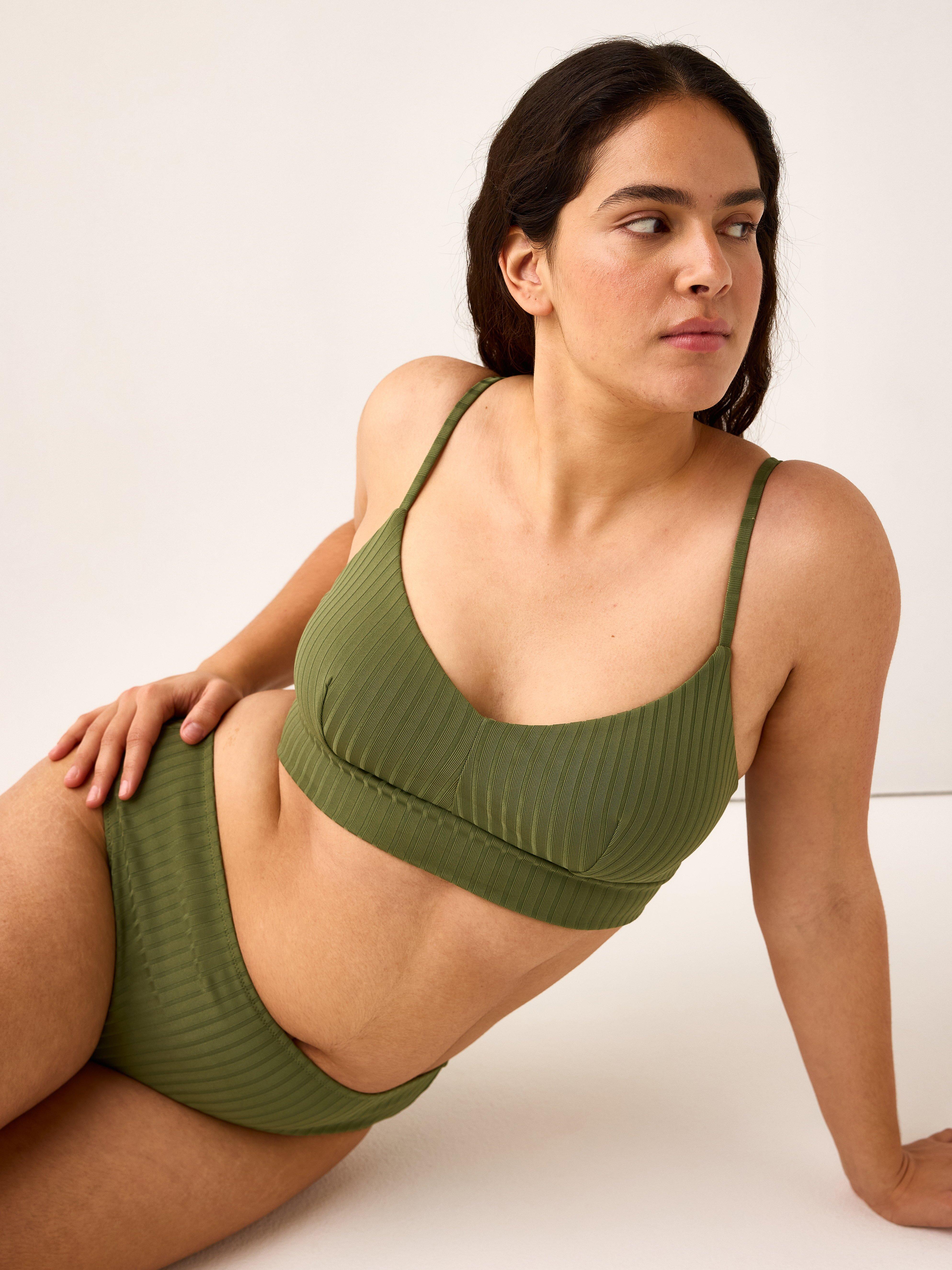 Swim Top - Lingerie - Green
