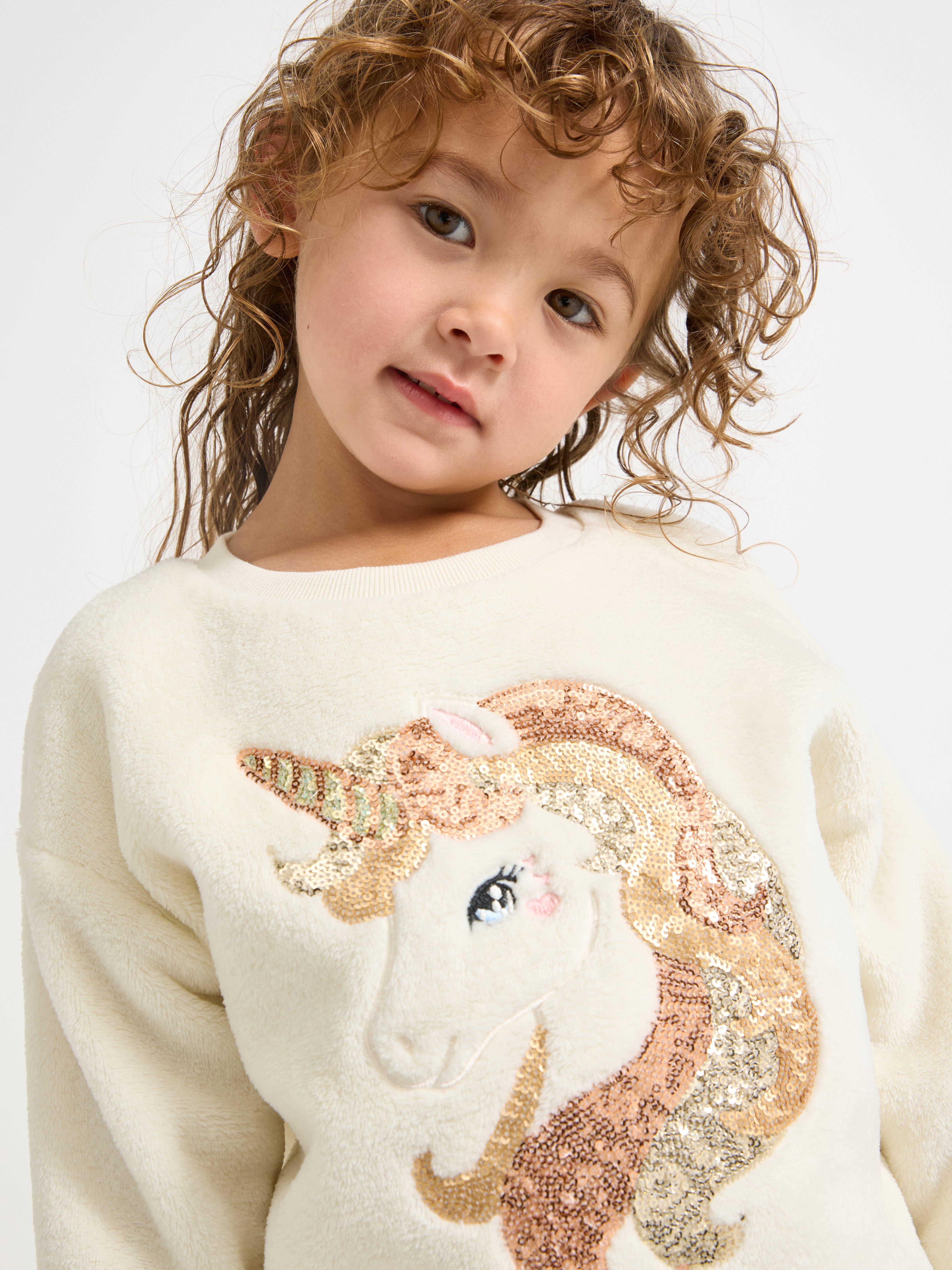 Sweater - Børn - Hvid