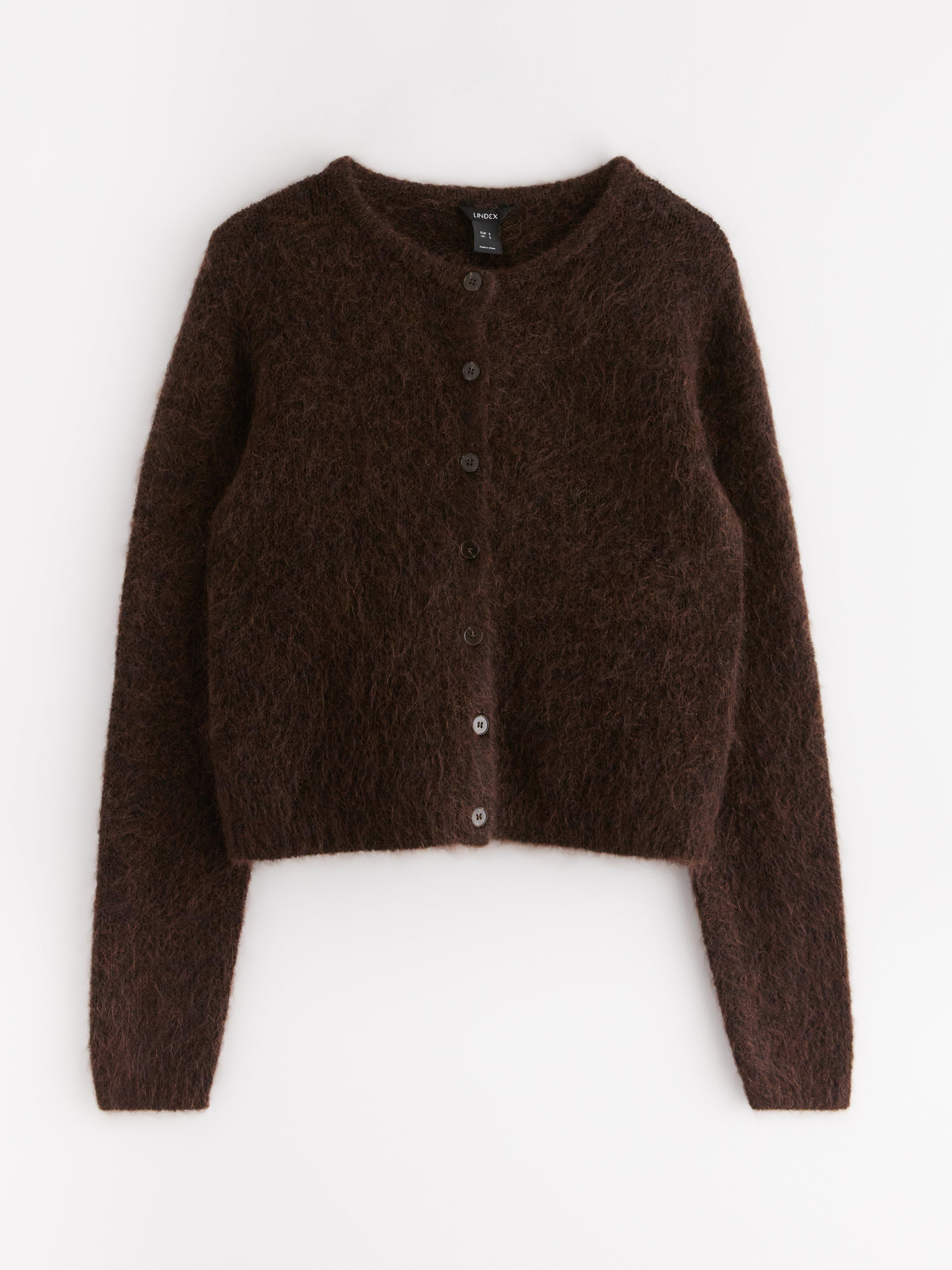 Cardigan - Dam - Brun