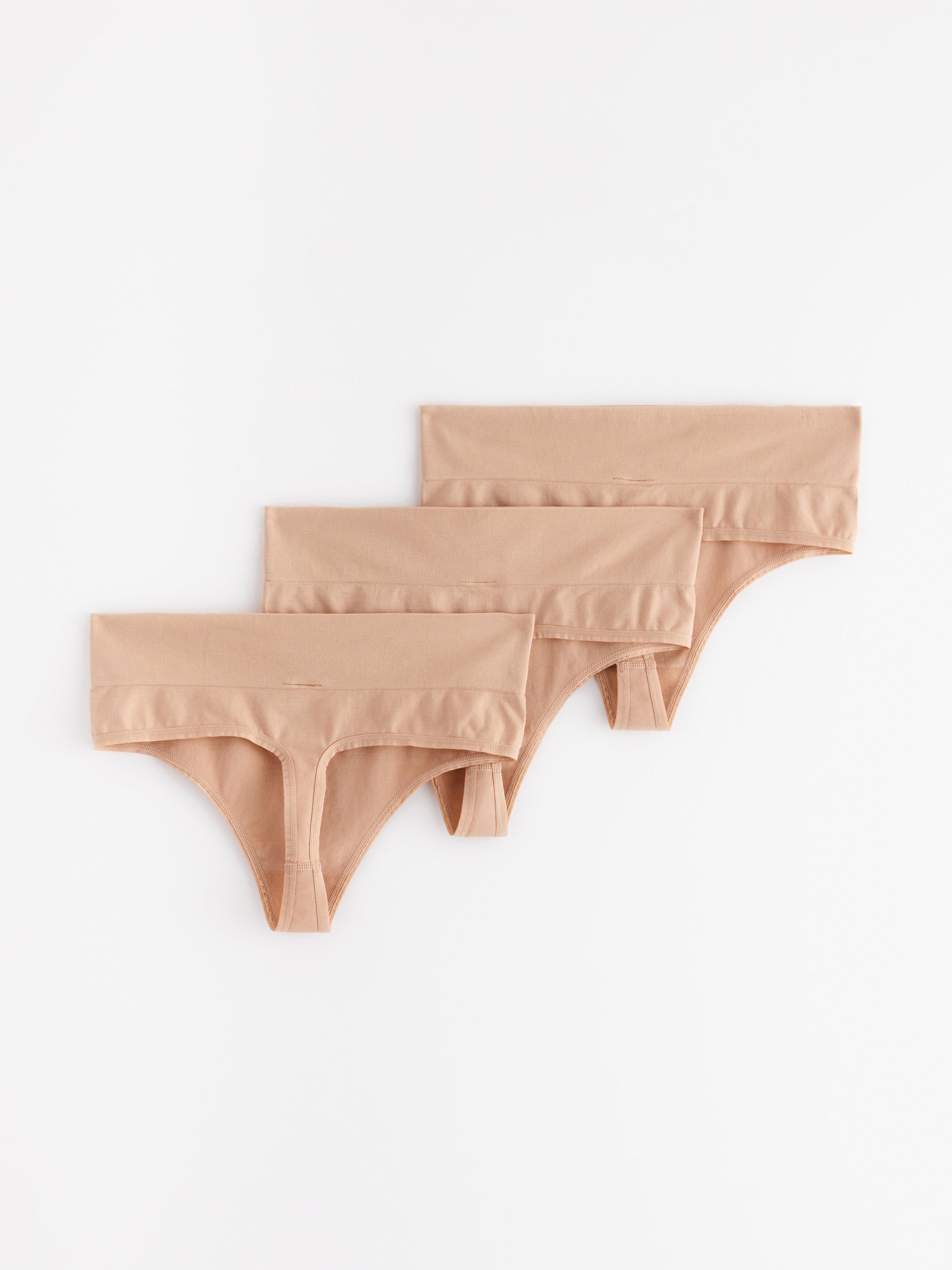 Thong High - Lingerie - Beige