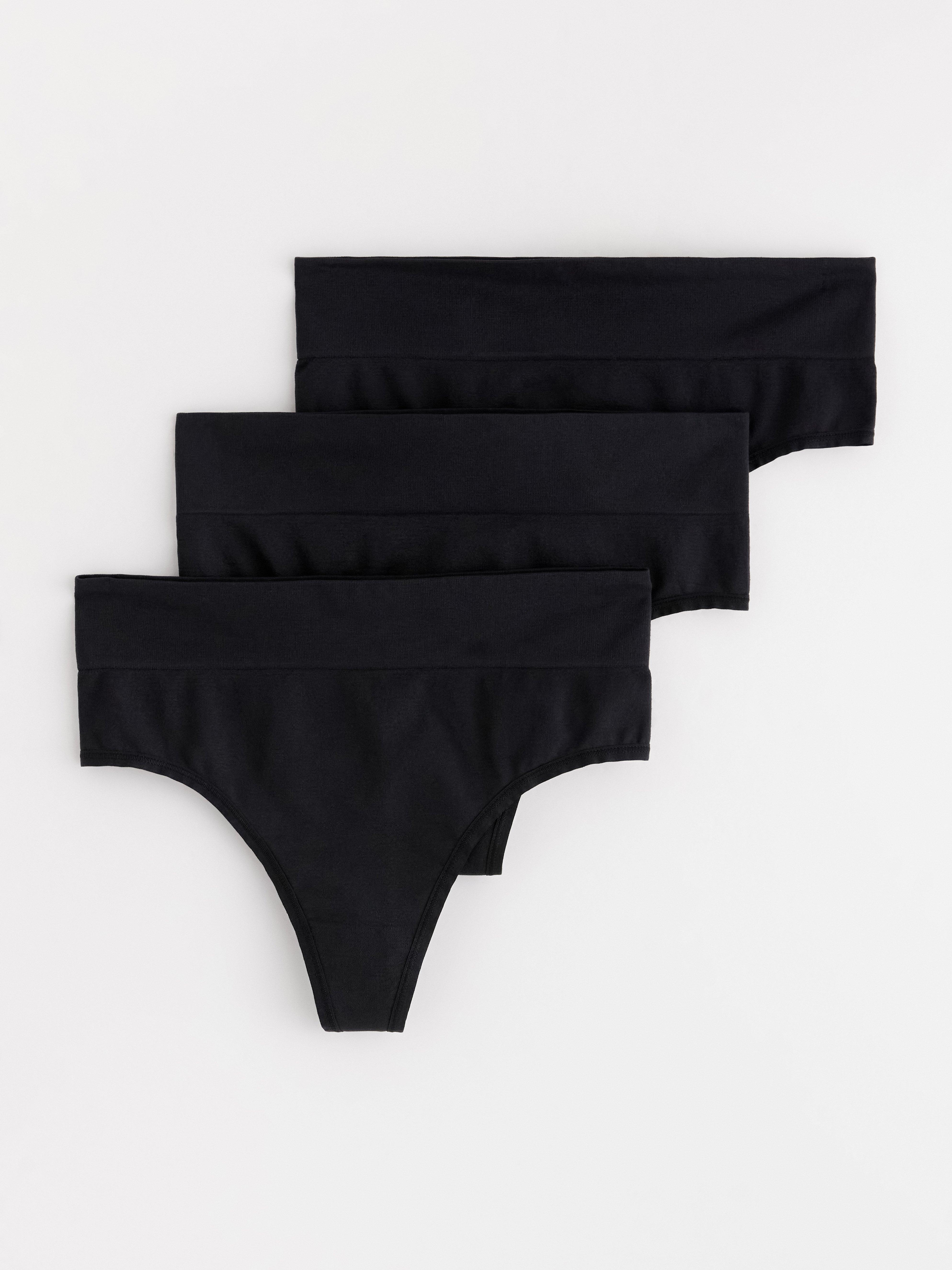 Thong High - Lingerie - Black