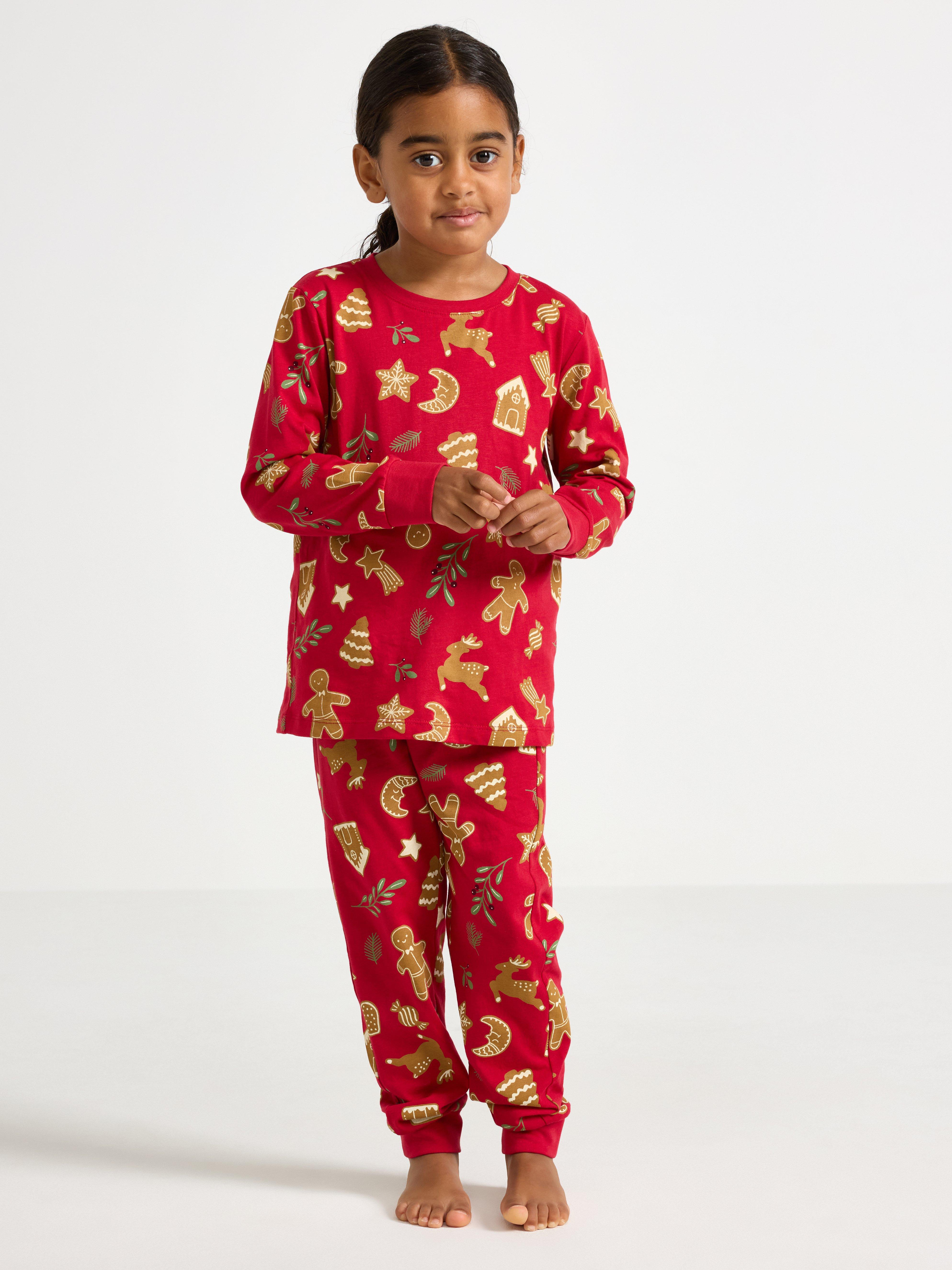 Pyjama Set - Kids Wear - Red